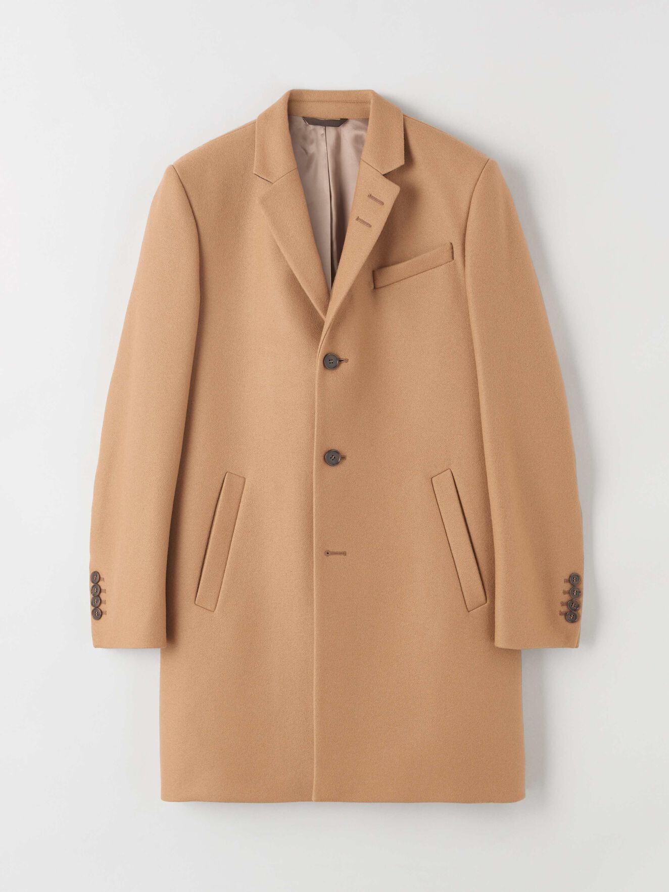 Cempsey Coat in Sand Papir from Tiger of Sweden Cempsey Coat in Sand Papir from Tiger of Sweden