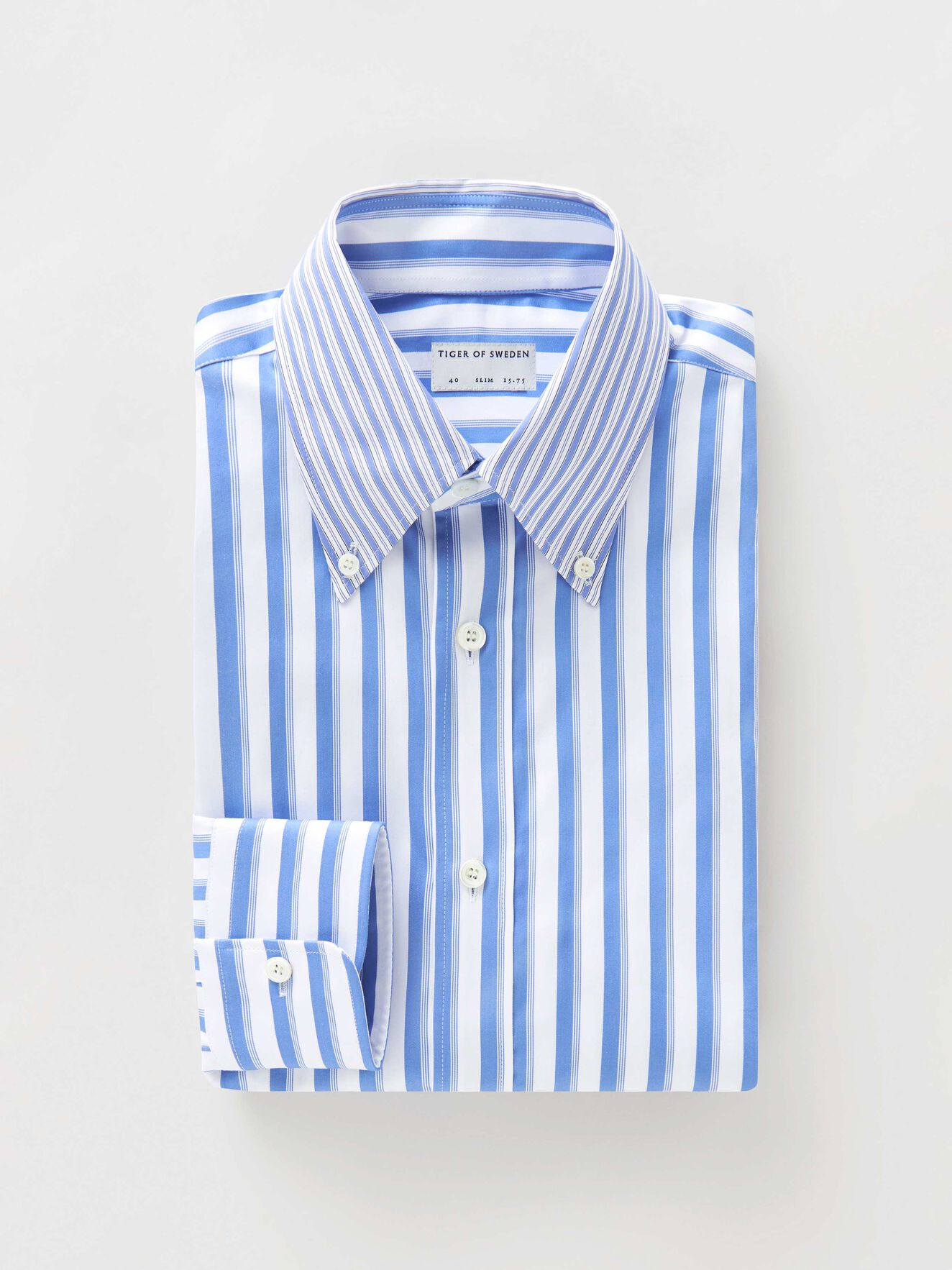 Fablo Shirt in Blue from Tiger of Sweden Fablo Shirt in Blue from Tiger of Sweden