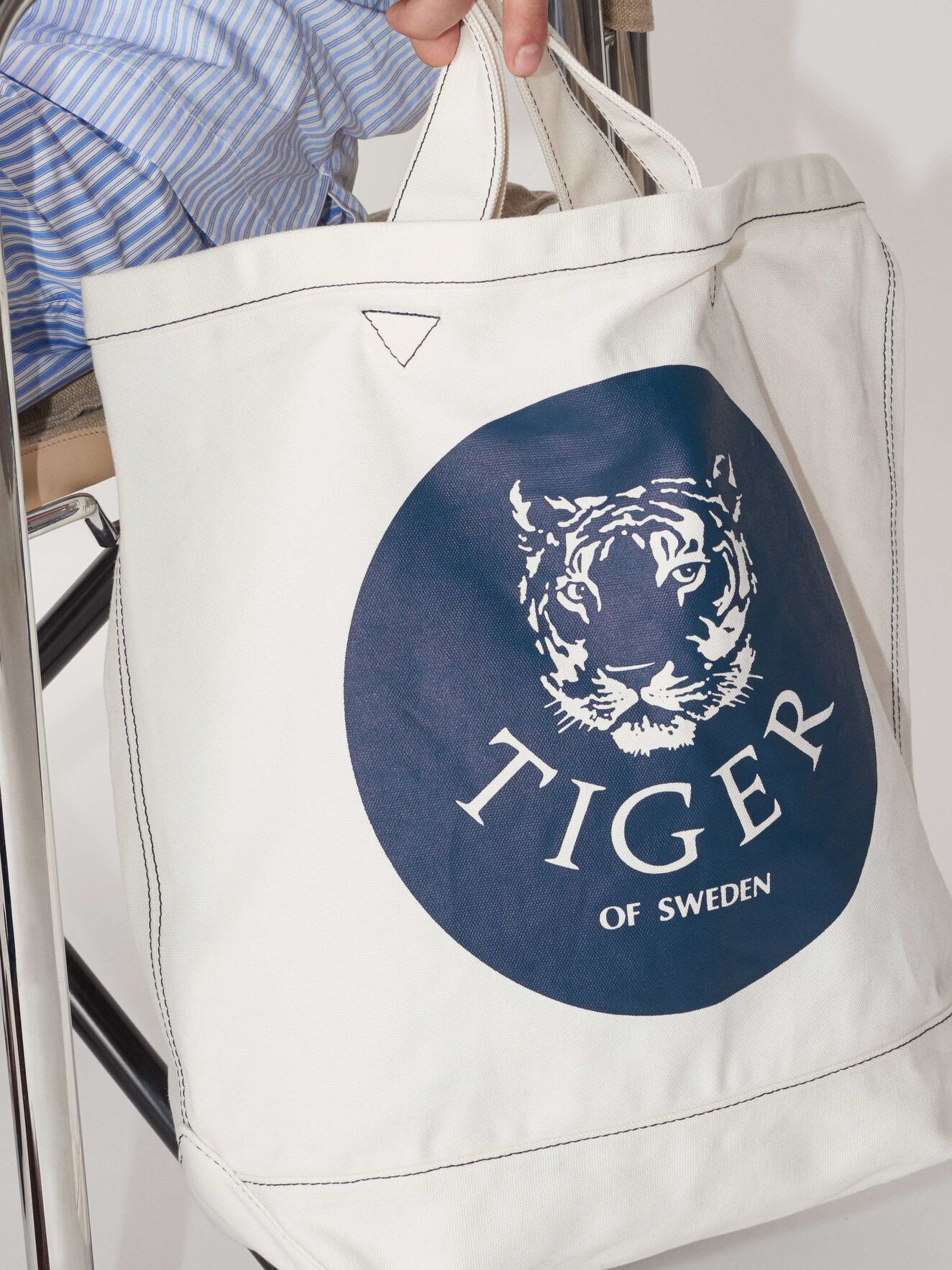 Tote Bag in Broken White from Tiger of Sweden Tote Bag in Broken White from Tiger of Sweden