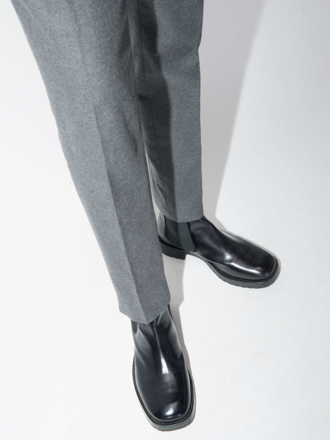 Pantalon Todd in Dark grey Mel from Tiger of Sweden Pantalon Todd in Dark grey Mel from Tiger of Sweden