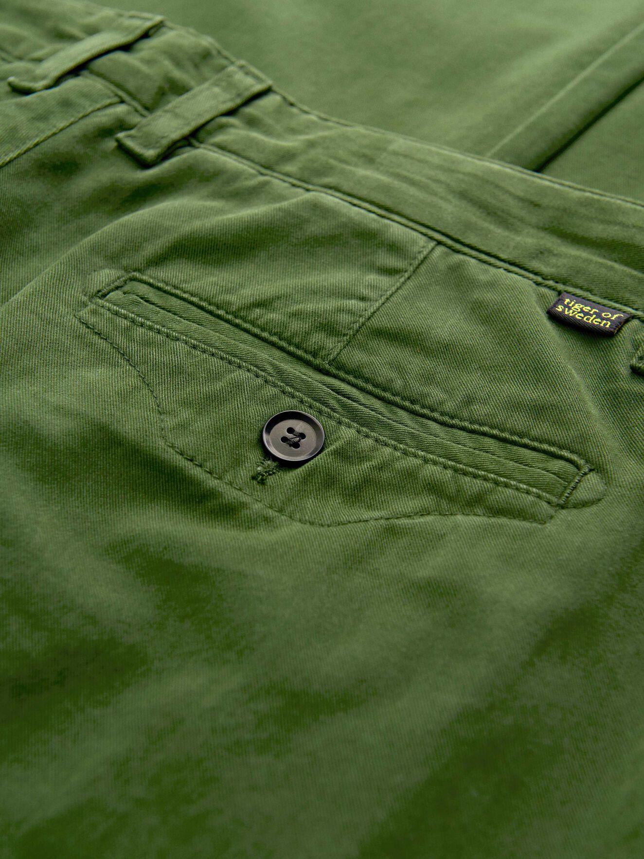 River Trousers in Deep Green from Tiger of Sweden River Trousers in Deep Green from Tiger of Sweden