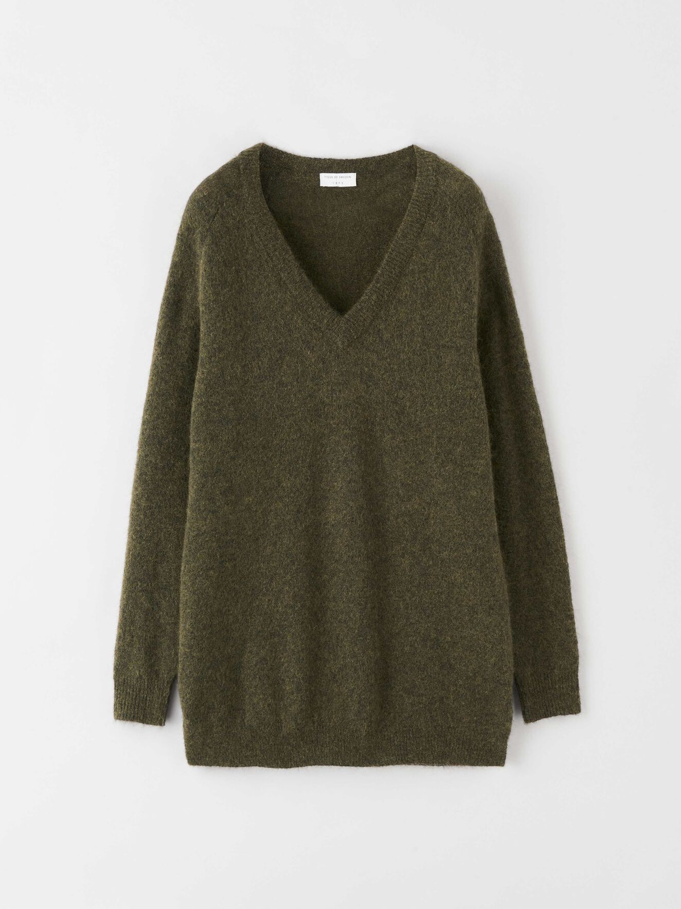 Moonflower Pullover in Forest from Tiger of Sweden Moonflower Pullover in Forest from Tiger of Sweden