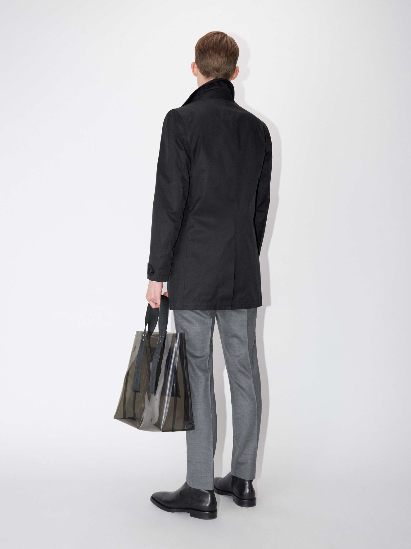 Carred Z Coat in Black from Tiger of Sweden Carred Z Coat in Black from Tiger of Sweden