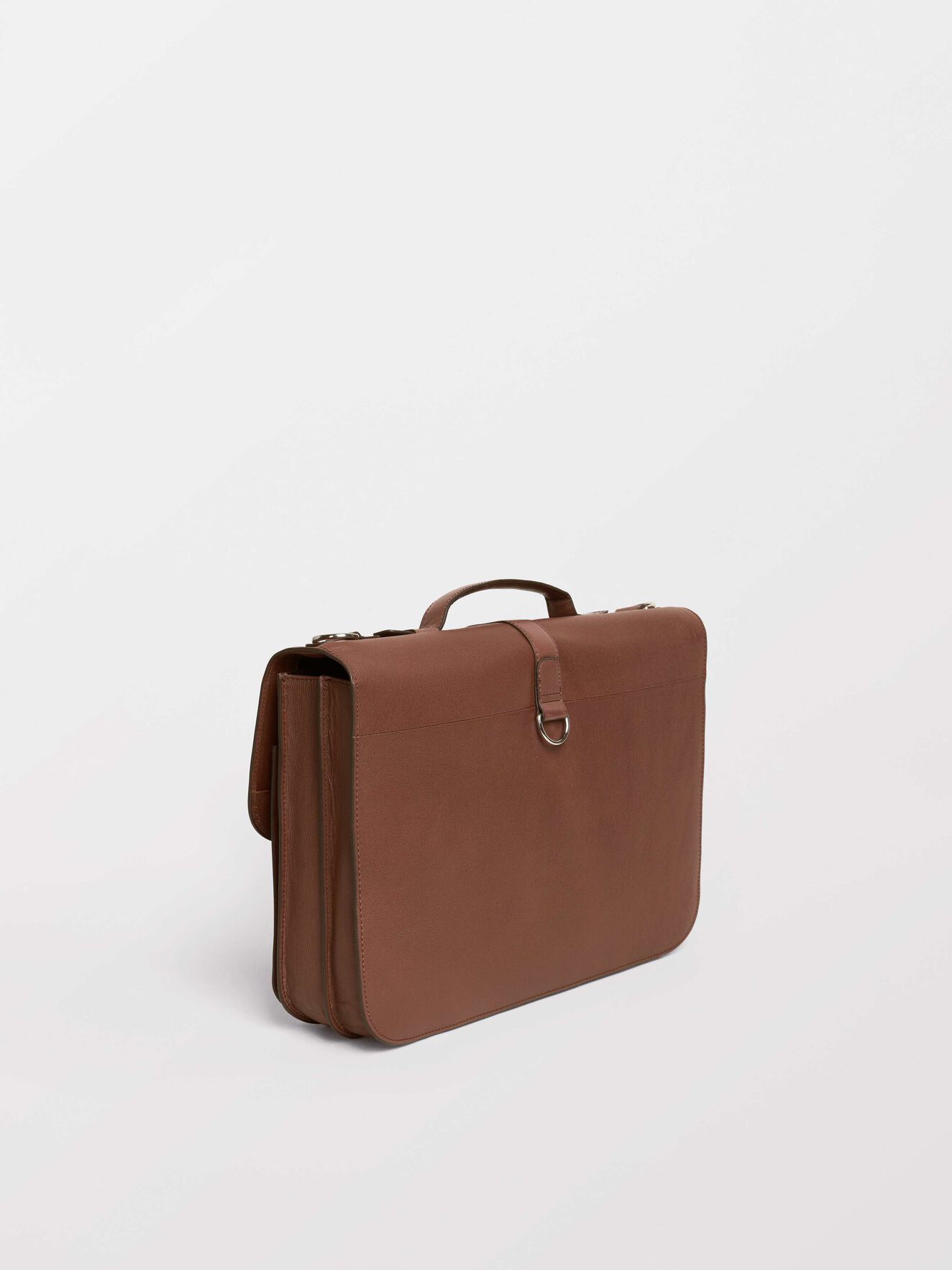 Lucha Briefcase in Medium Brown from Tiger of Sweden Lucha Briefcase in Medium Brown from Tiger of Sweden