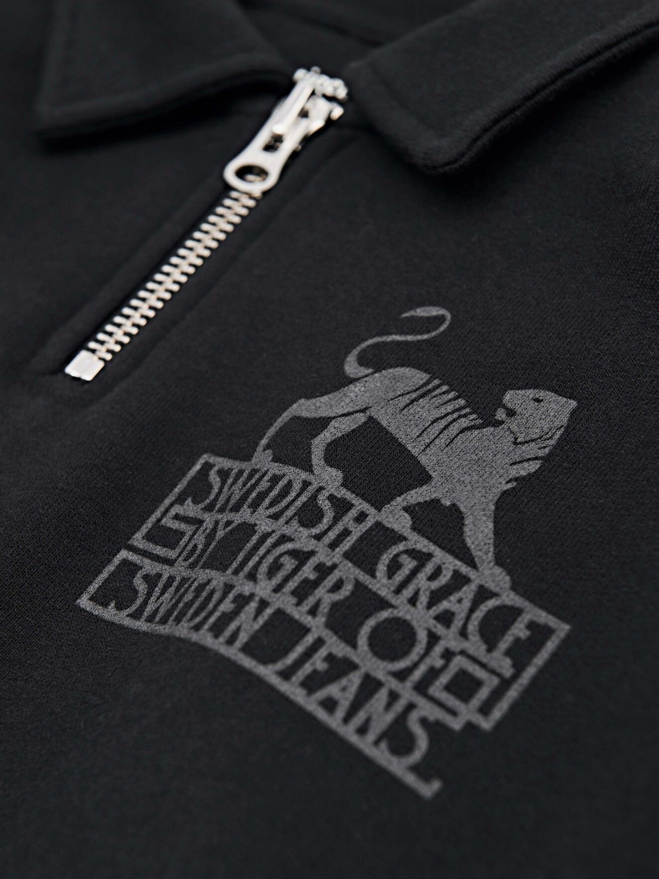 Ocean Sweatshirt in Black from Tiger of Sweden Ocean Sweatshirt in Black from Tiger of Sweden