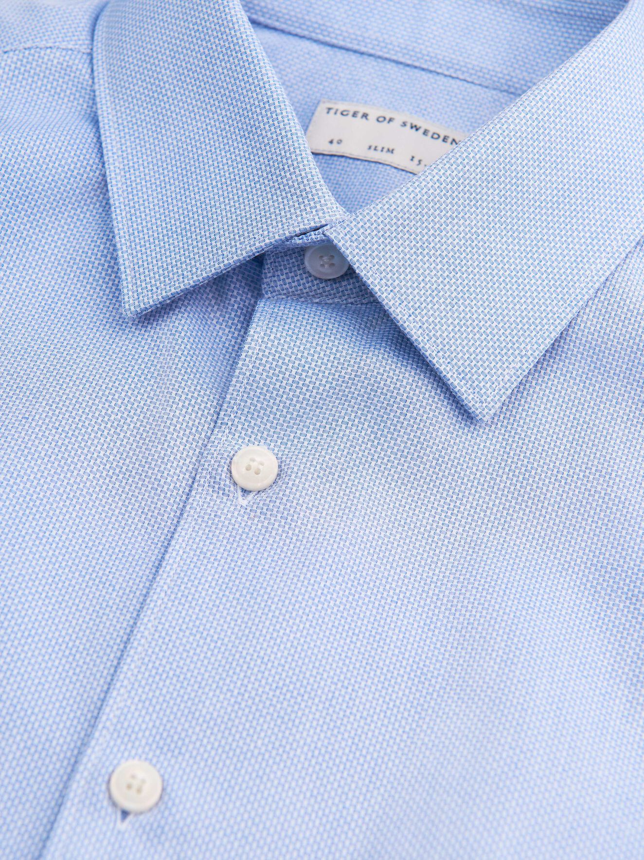 Filbrodie Shirt in Blue from Tiger of Sweden Filbrodie Shirt in Blue from Tiger of Sweden