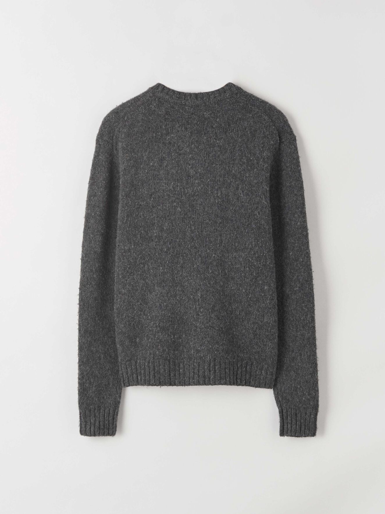 Brendan Pullover in Med Grey Mel from Tiger of Sweden Brendan Pullover in Med Grey Mel from Tiger of Sweden