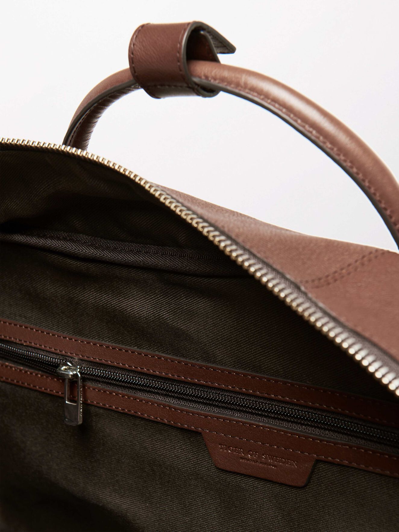 Pinchon Weekend Bag in Medium Brown from Tiger of Sweden Pinchon Weekend Bag in Medium Brown from Tiger of Sweden