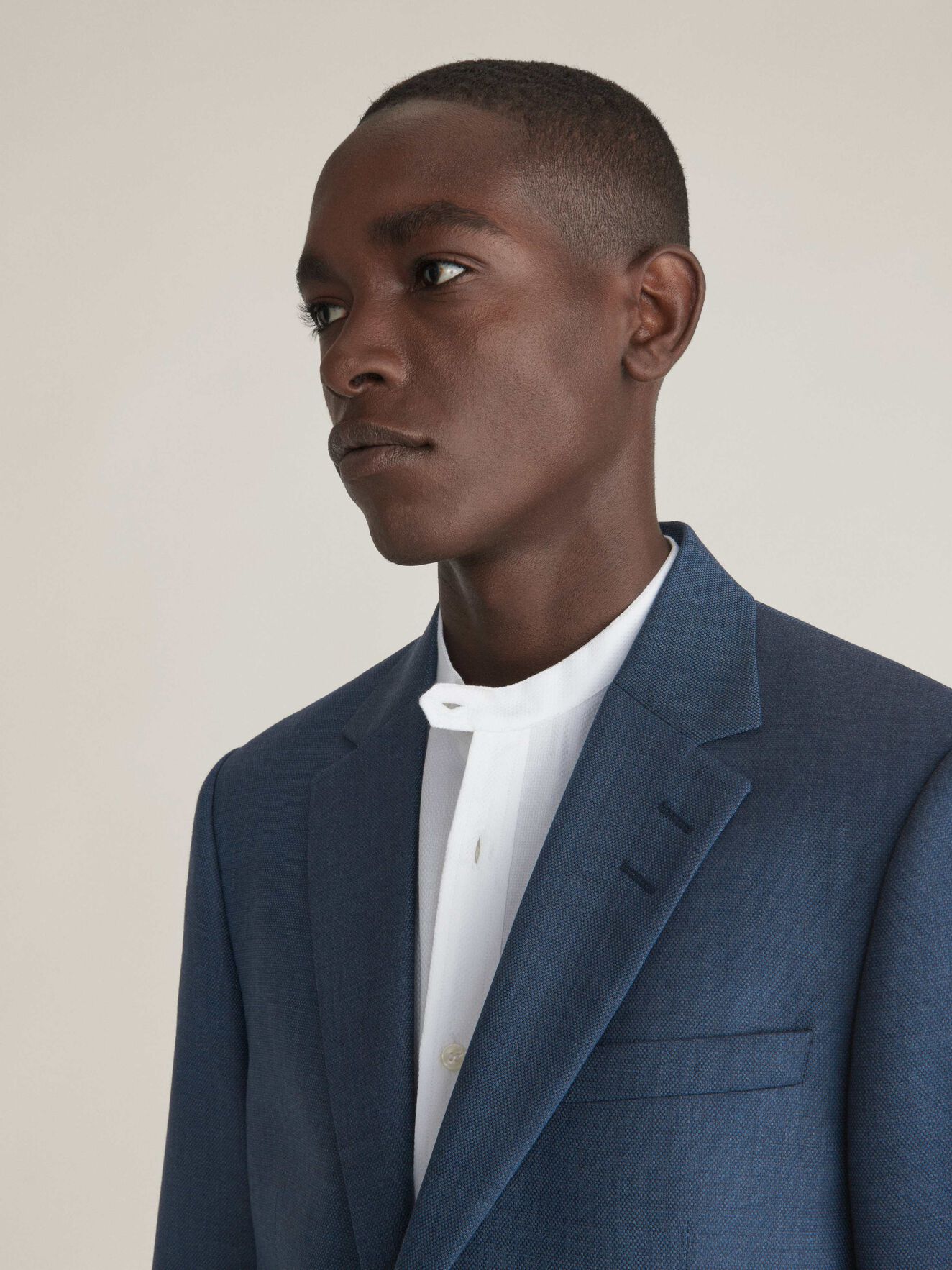 Jamonte Blazer in Silver Blue from Tiger of Sweden Jamonte Blazer in Silver Blue from Tiger of Sweden
