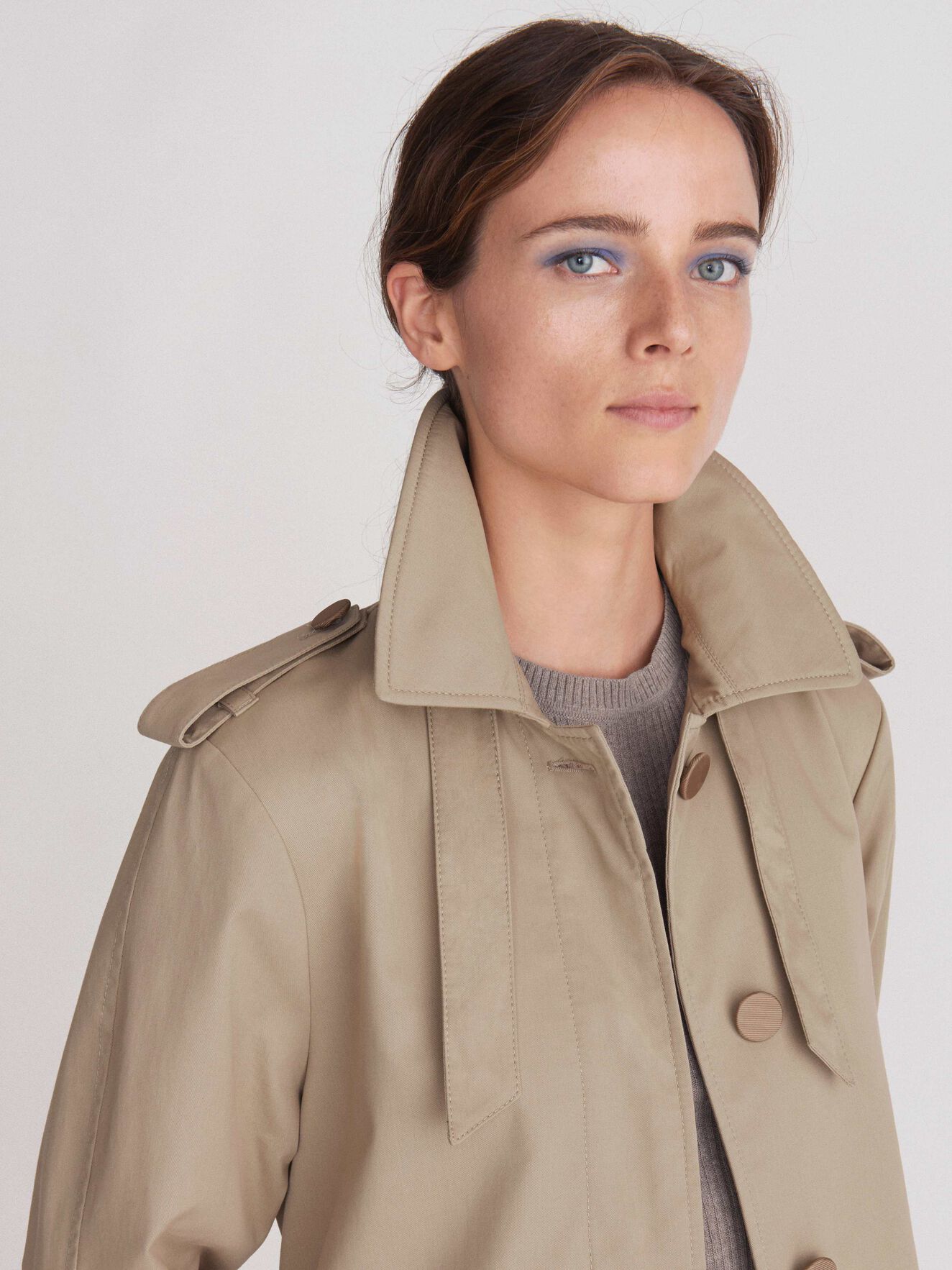 Torii Coat in Irish Cream from Tiger of Sweden Torii Coat in Irish Cream from Tiger of Sweden