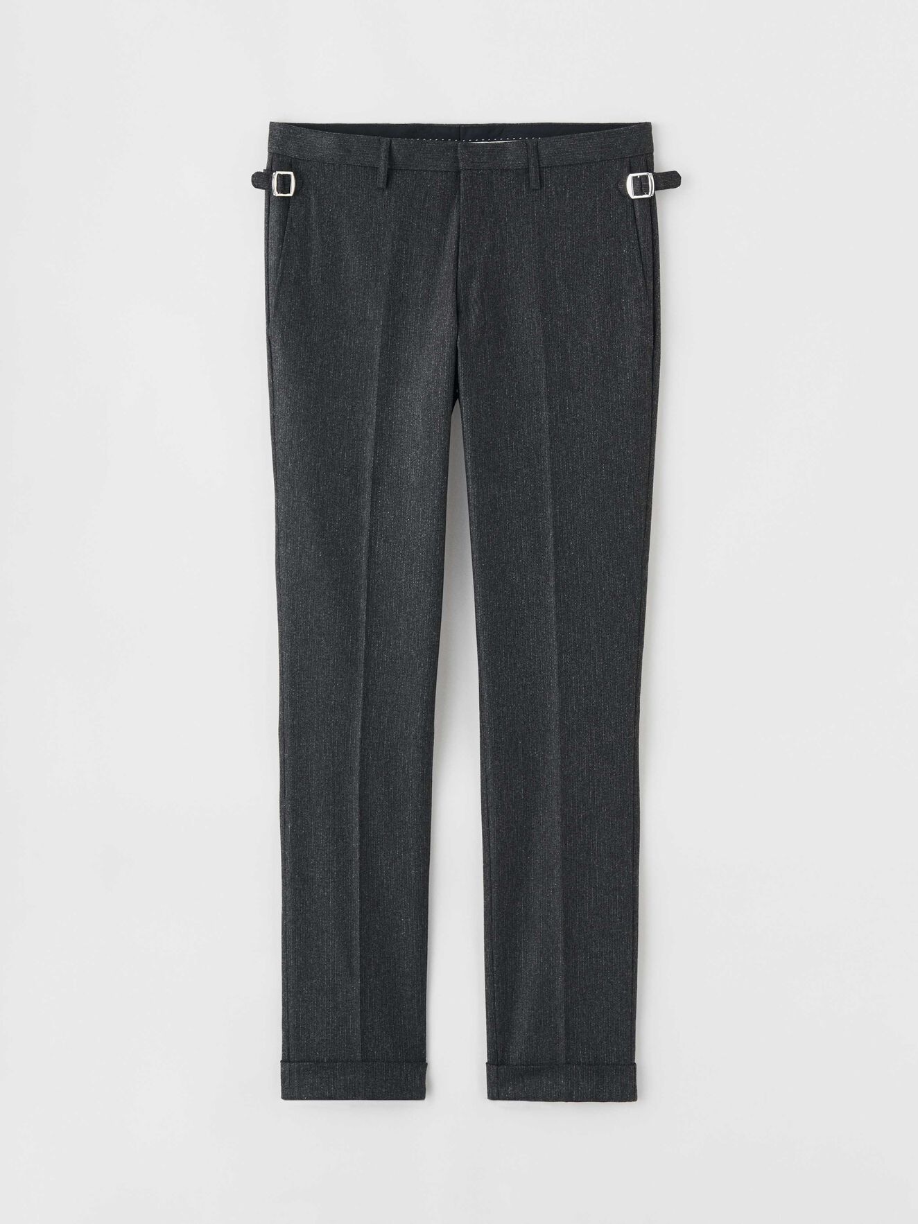 Tretton Trousers in Dark grey Mel from Tiger of Sweden Tretton Trousers in Dark grey Mel from Tiger of Sweden