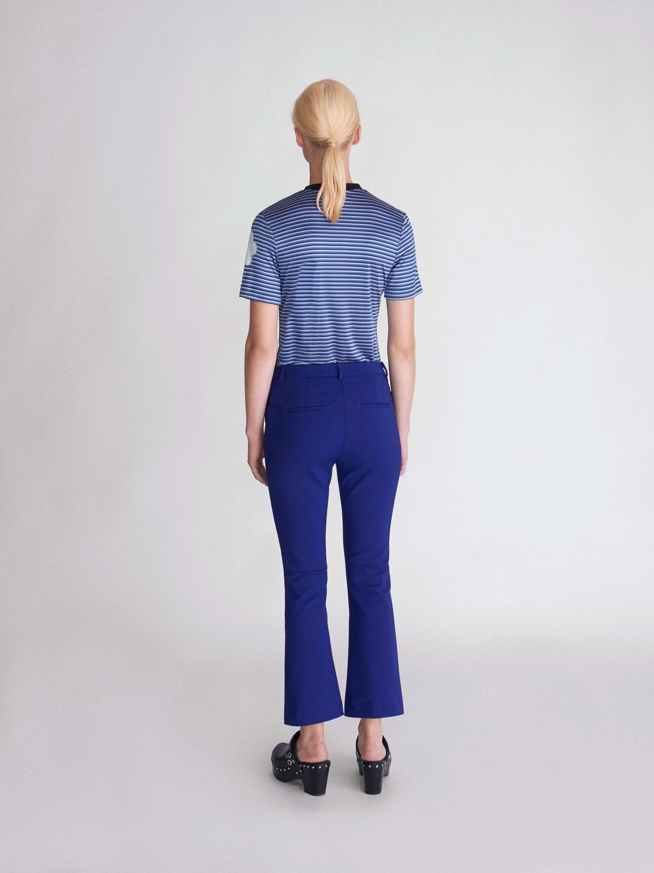 Noora 2 Trousers in Deep Ocean Blue from Tiger of Sweden Noora 2 Trousers in Deep Ocean Blue from Tiger of Sweden