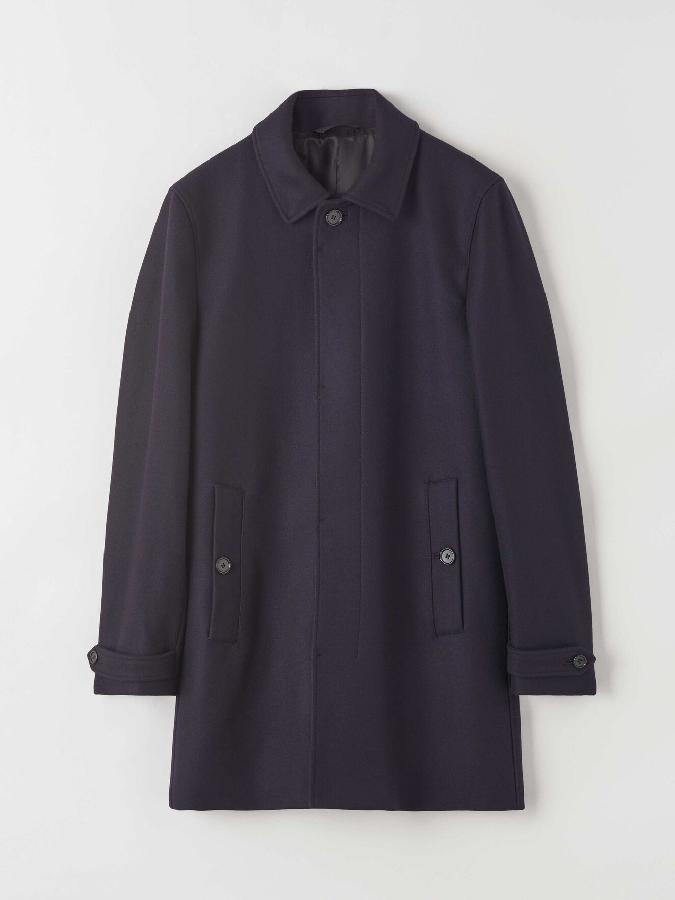 Carred Coat in Light Ink from Tiger of Sweden Carred Coat in Light Ink from Tiger of Sweden