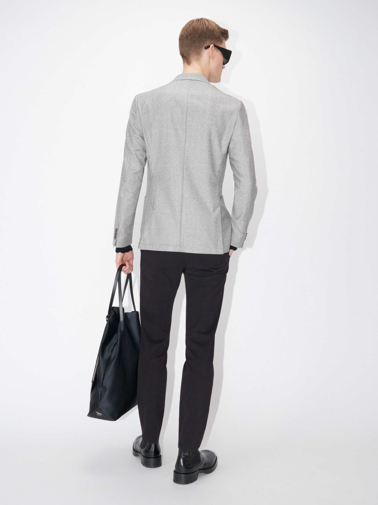 Jamot Hl Blazer in Quiet Gray from Tiger of Sweden Jamot Hl Blazer in Quiet Gray from Tiger of Sweden