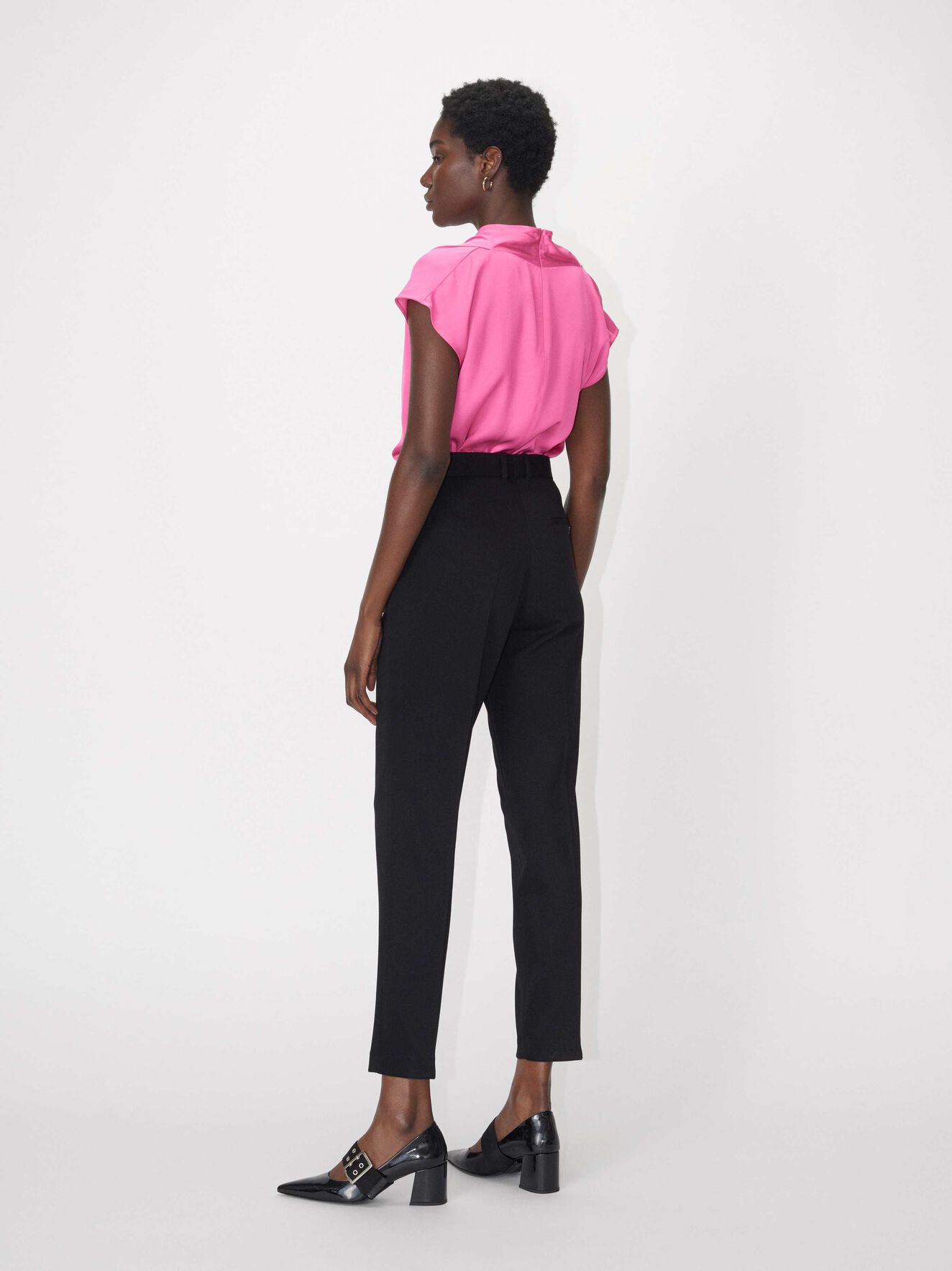Volon Top in Super Pink from Tiger of Sweden Volon Top in Super Pink from Tiger of Sweden