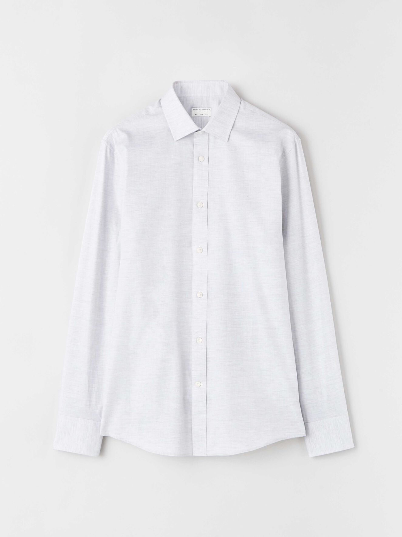 Fridolf Shirt in Monument from Tiger of Sweden Fridolf Shirt in Monument from Tiger of Sweden