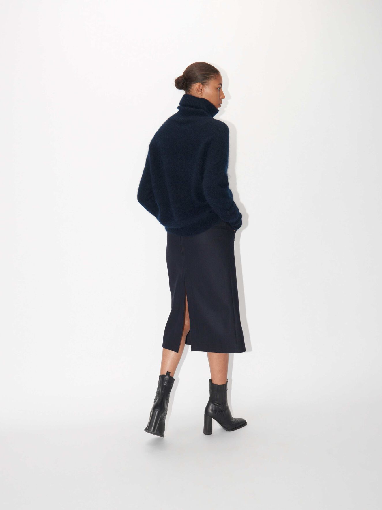 Paxi Pullover in Light Ink from Tiger of Sweden Paxi Pullover in Light Ink from Tiger of Sweden