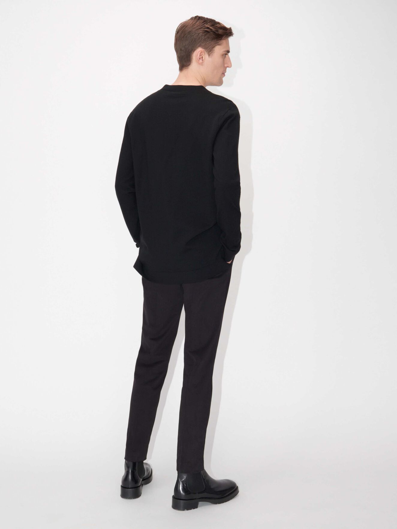 Pendel Pullover in Black from Tiger of Sweden Pendel Pullover in Black from Tiger of Sweden