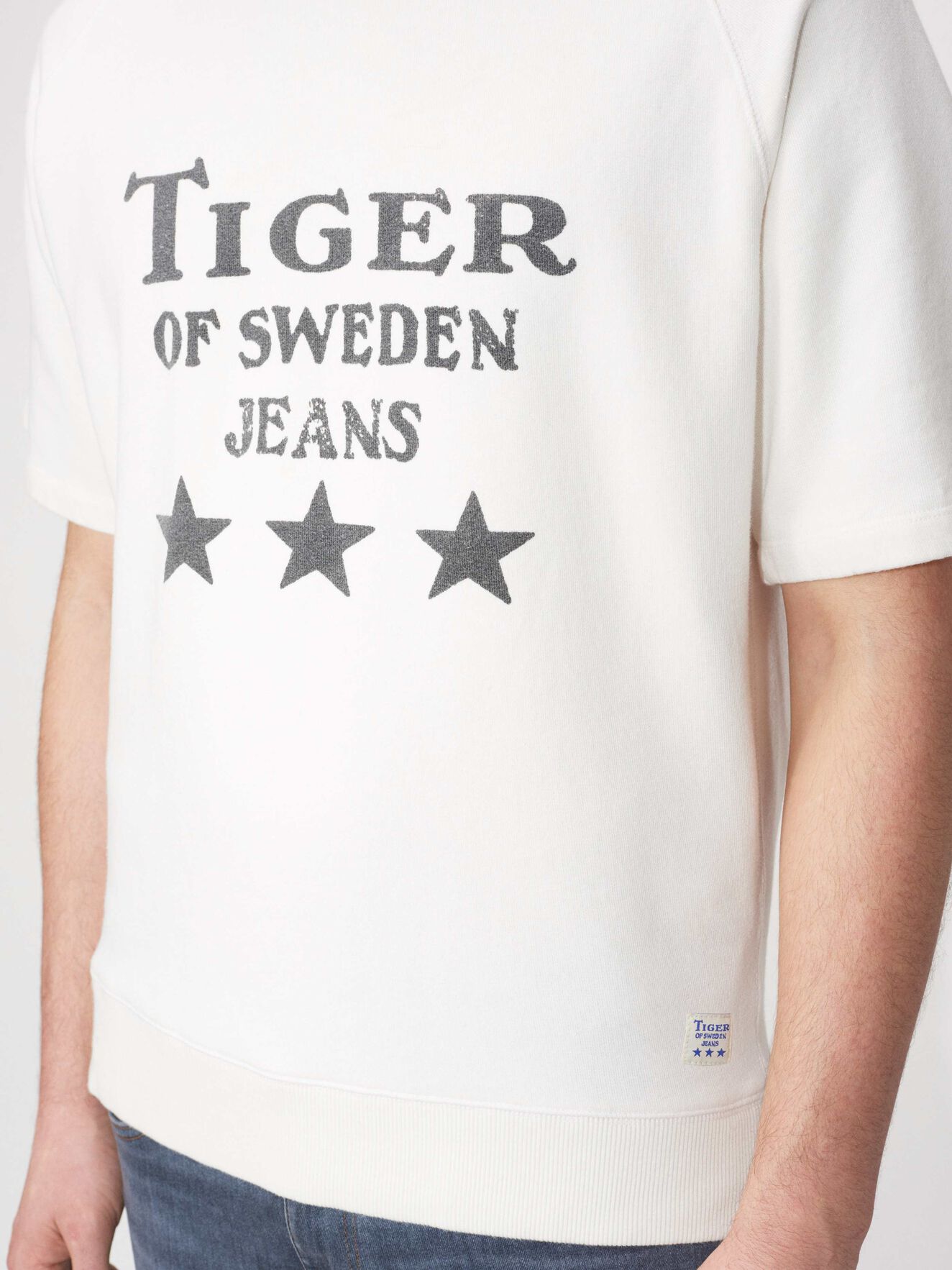 Ejime Sweatshirt in Birch Bark from Tiger of Sweden Ejime Sweatshirt in Birch Bark from Tiger of Sweden