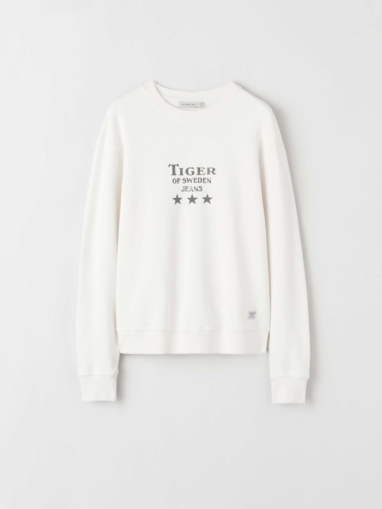 Tano O Sweatshirt in Birch Bark from Tiger of Sweden Tano O Sweatshirt in Birch Bark from Tiger of Sweden