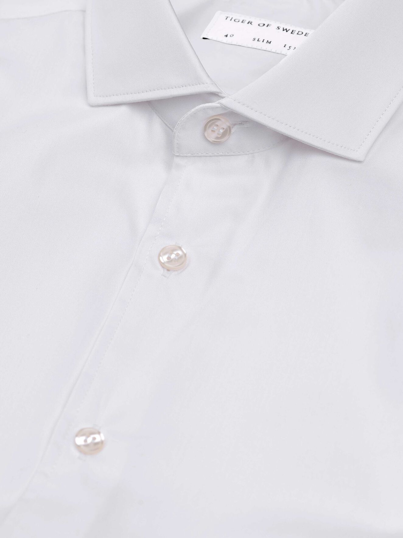 Farrell Dc Shirt in Pure white from Tiger of Sweden Farrell Dc Shirt in Pure white from Tiger of Sweden