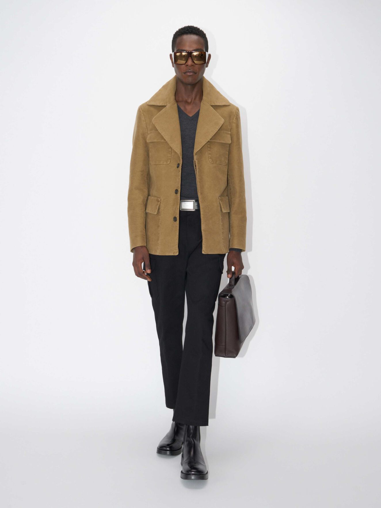 Bridon Tasche in Dark Brown from Tiger of Sweden Bridon Tasche in Dark Brown from Tiger of Sweden