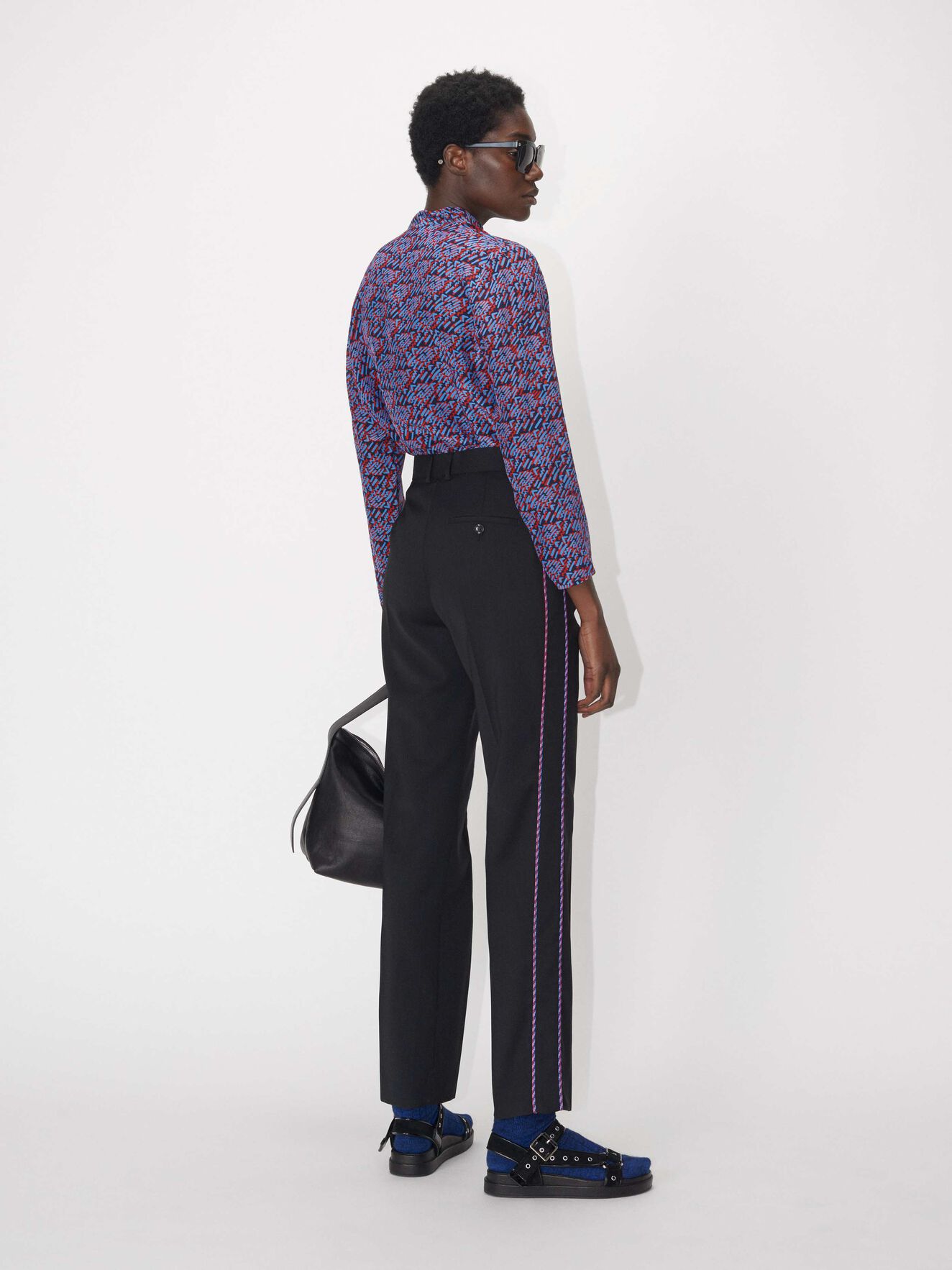 Tomiko Con Trousers in Black from Tiger of Sweden Tomiko Con Trousers in Black from Tiger of Sweden
