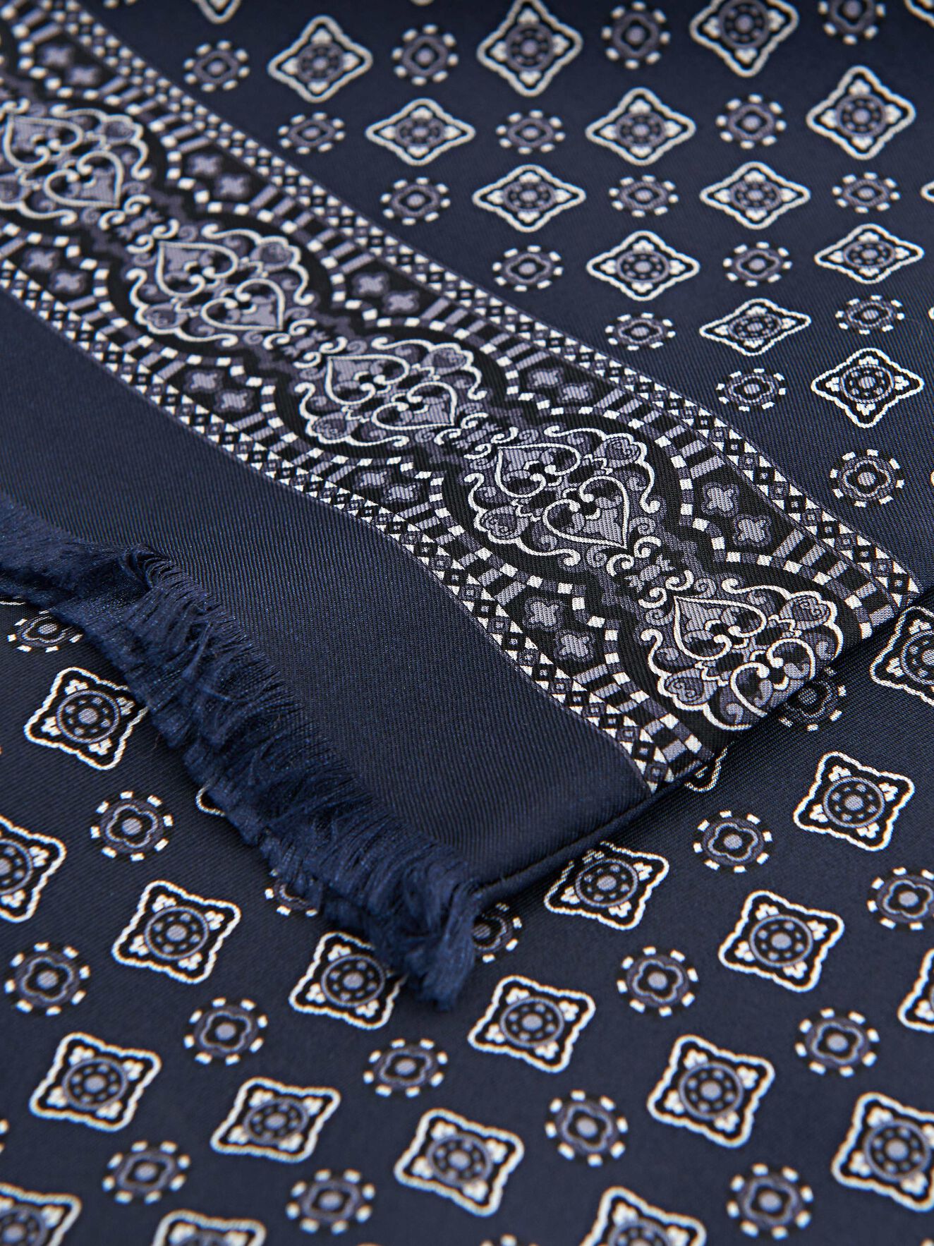 Sarnate Scarf in Light Ink from Tiger of Sweden Sarnate Scarf in Light Ink from Tiger of Sweden