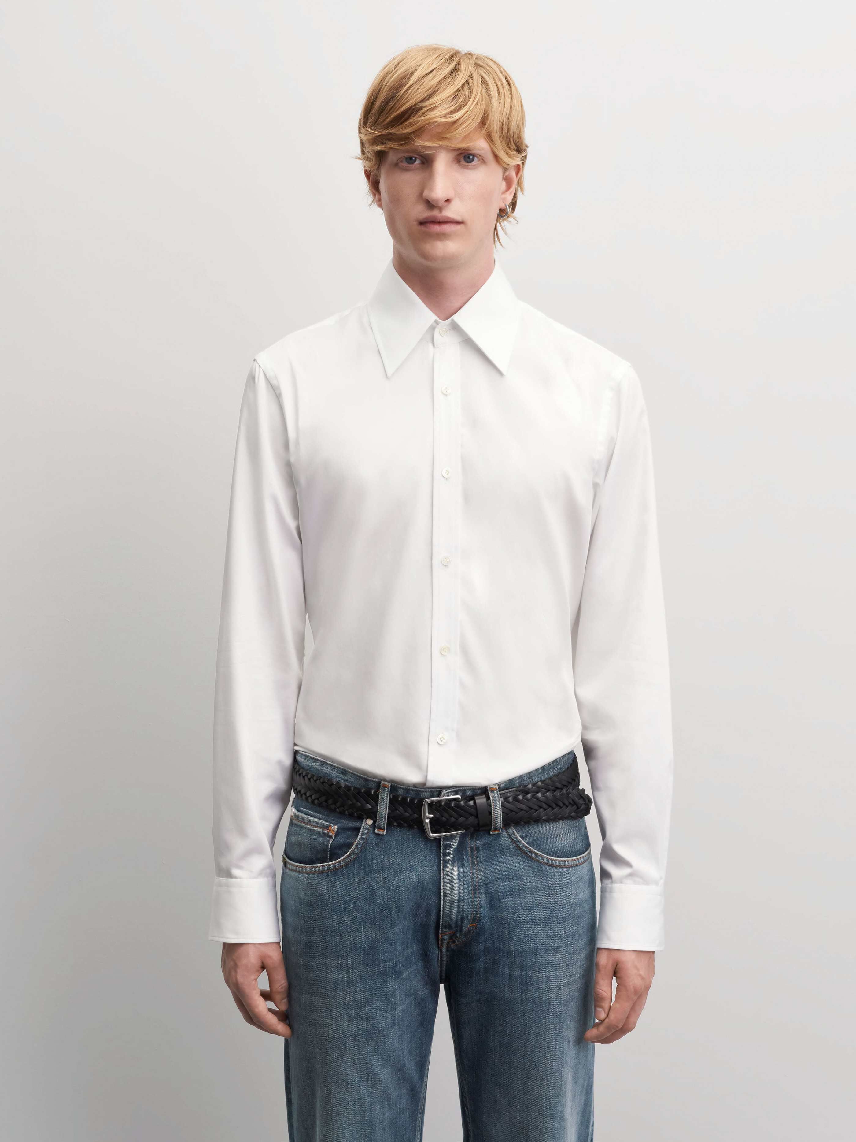 Pure white shirts clearance