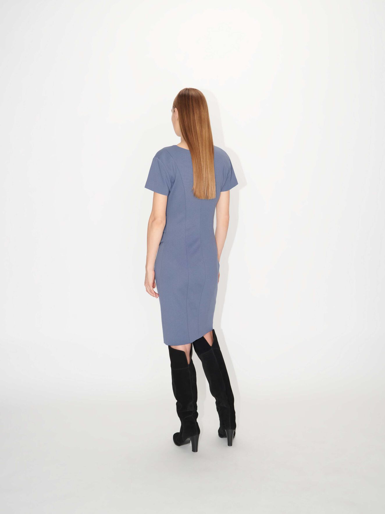 Izlo S Dress in Mist Blue from Tiger of Sweden Izlo S Dress in Mist Blue from Tiger of Sweden