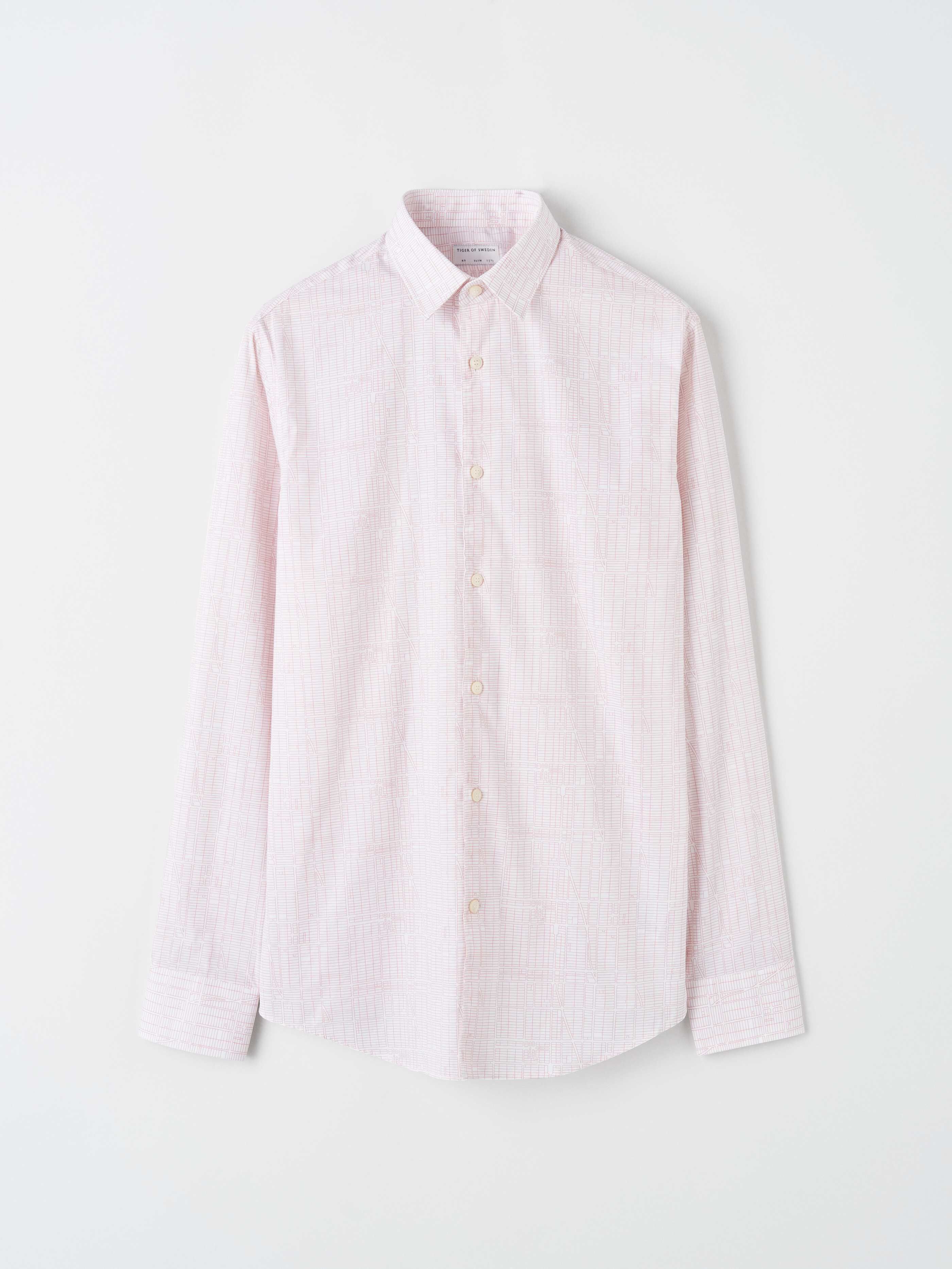 Farrell 4 Shirt Buy Shirts online Rosa Farrell Skjorte | Tiger of Sweden | Dress skjorter