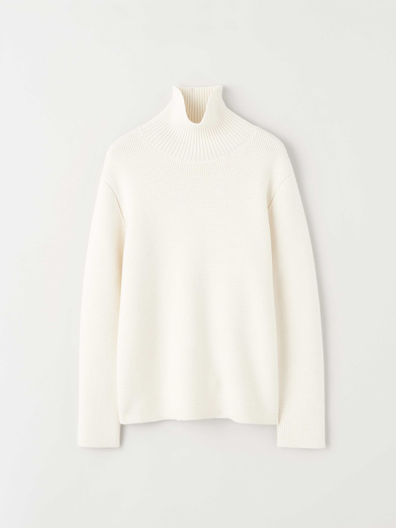 Ballast Pullover in Gardenia from Tiger of Sweden Ballast Pullover in Gardenia from Tiger of Sweden