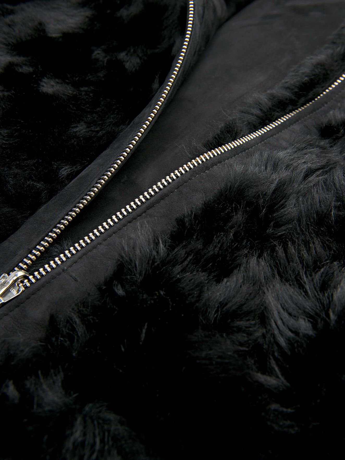 Klon Fur in Midnight Black from Tiger of Sweden Klon Fur in Midnight Black from Tiger of Sweden