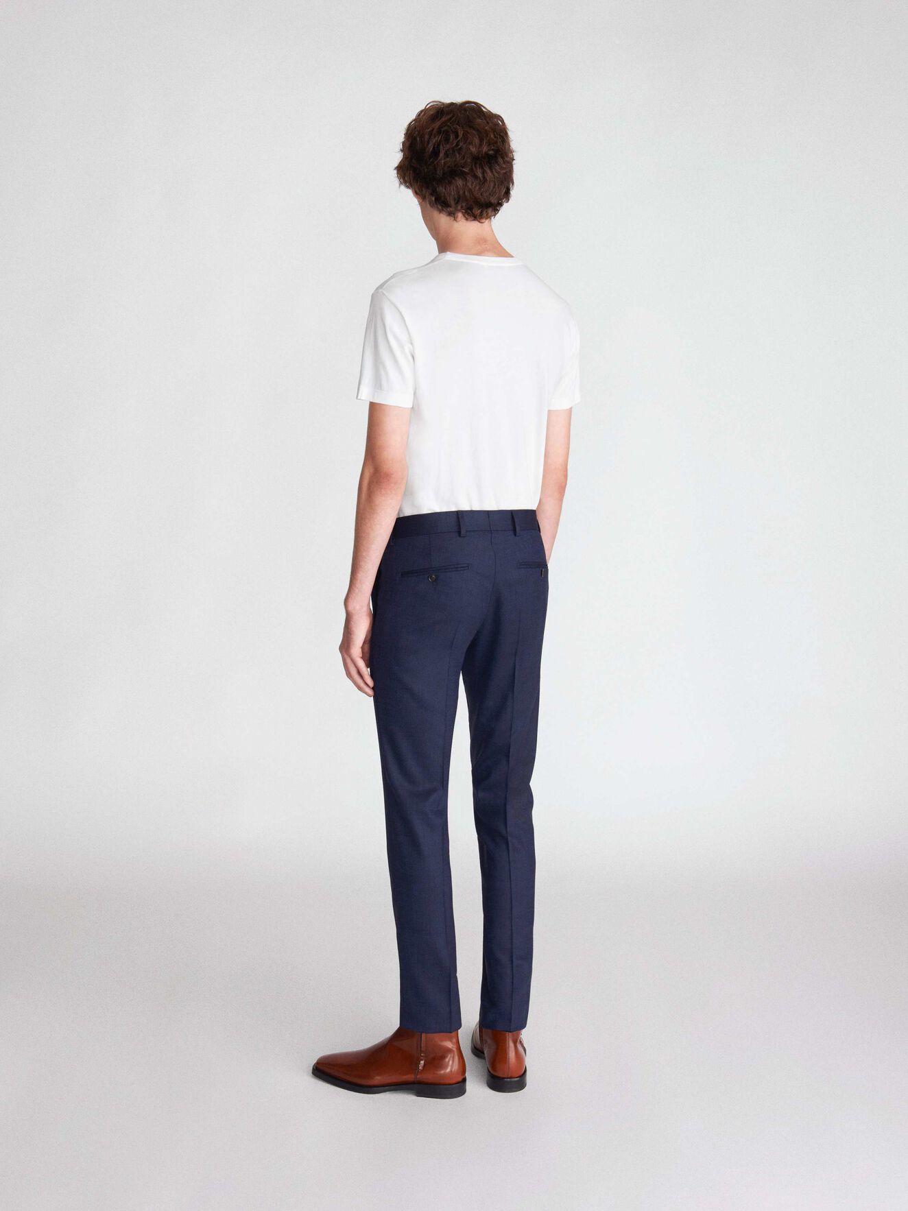 Noland Pullover in Pure white from Tiger of Sweden Noland Pullover in Pure white from Tiger of Sweden