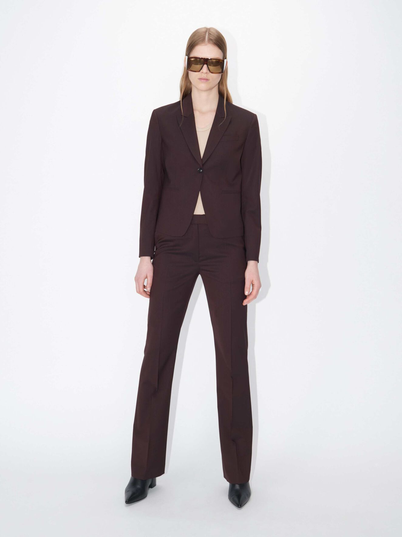 Tesse Blazer in Wine from Tiger of Sweden Tesse Blazer in Wine from Tiger of Sweden
