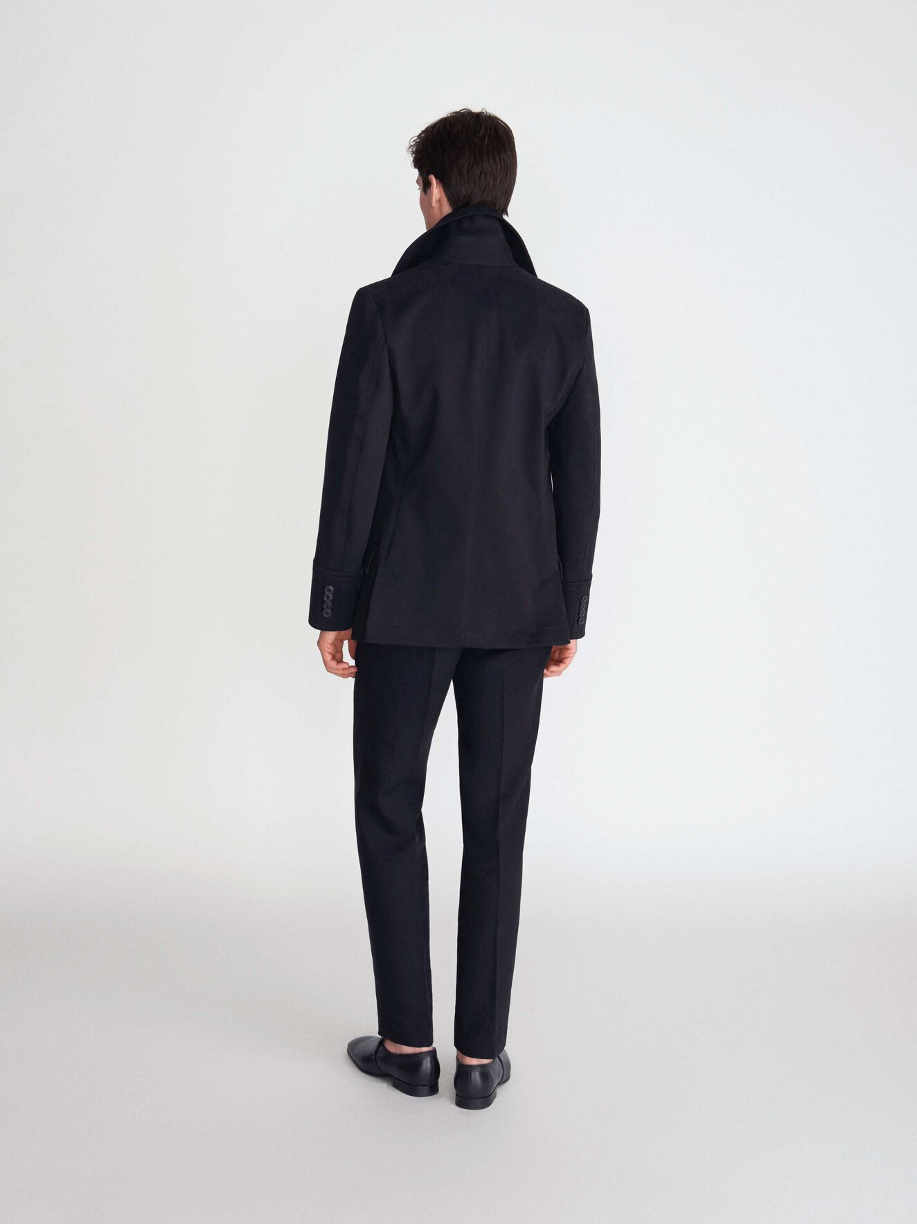 Odford Peacoat in Black from Tiger of Sweden Odford Peacoat in Black from Tiger of Sweden