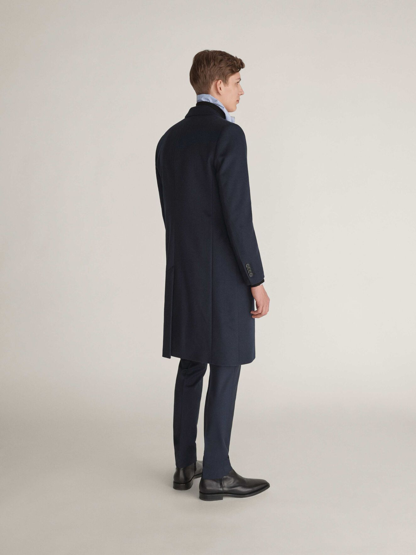 Coltmar Coat in Light Ink from Tiger of Sweden Coltmar Coat in Light Ink from Tiger of Sweden