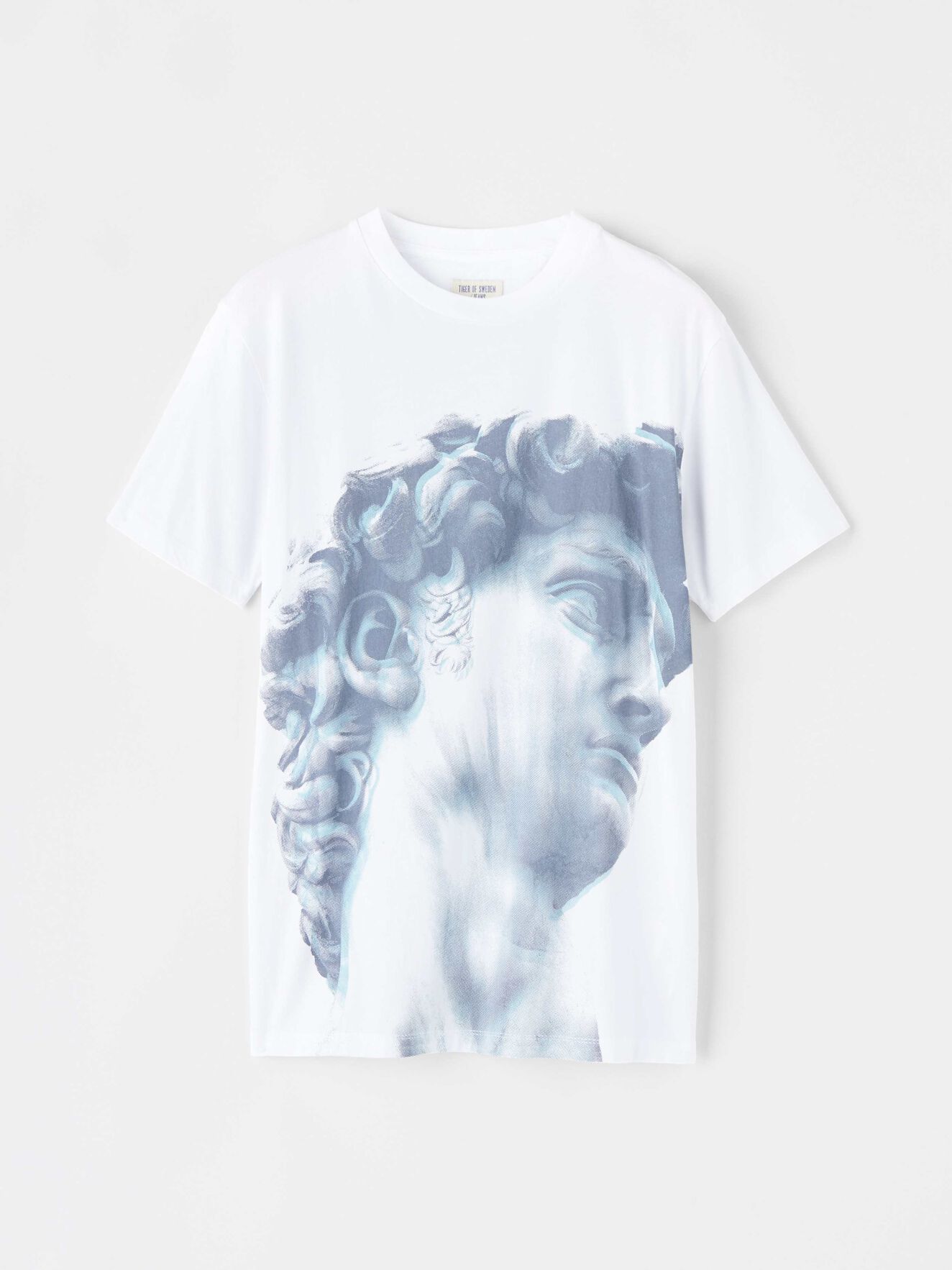 Fleek M T-Shirt in White from Tiger of Sweden Fleek M T-Shirt in White from Tiger of Sweden