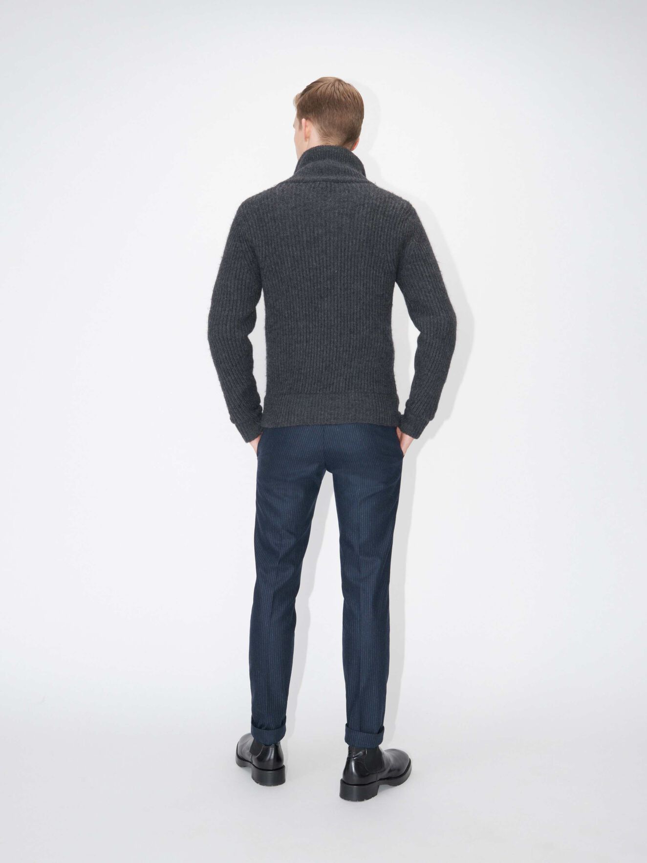 Tretton Trousers in Midnight blue from Tiger of Sweden Tretton Trousers in Midnight blue from Tiger of Sweden