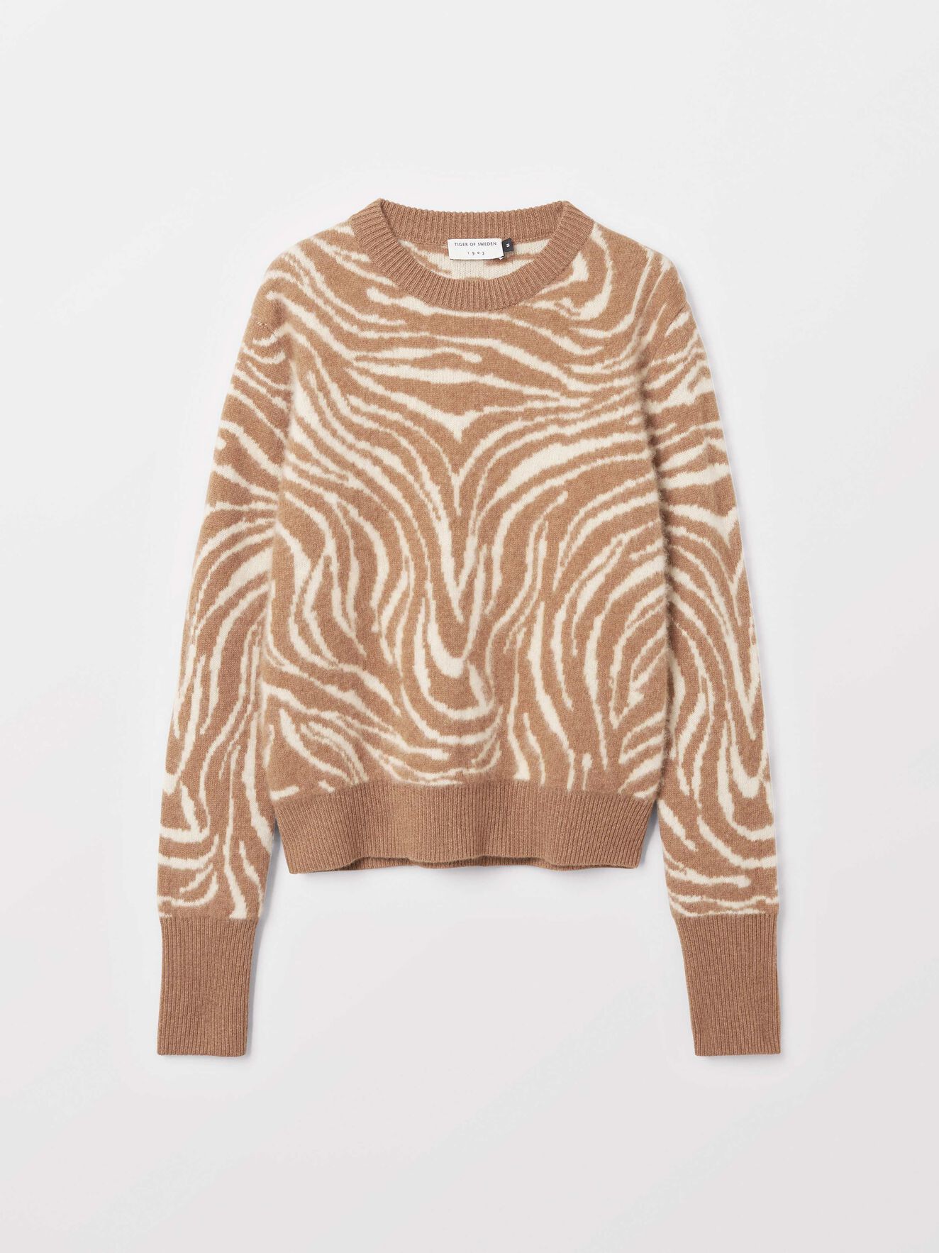 Macette J Pullover in Print from Tiger of Sweden Macette J Pullover in Print from Tiger of Sweden