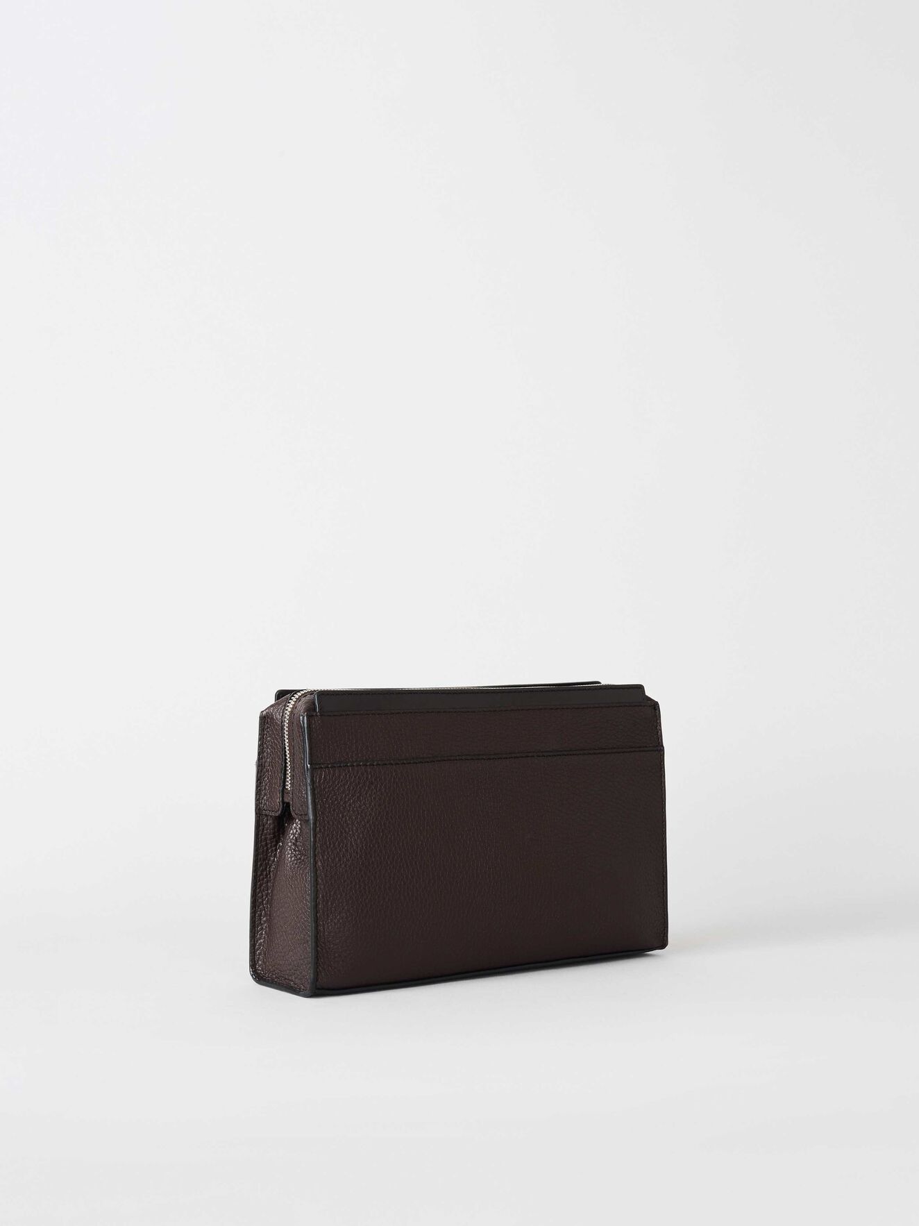 Westby Wash Bag in Dark Brown from Tiger of Sweden Westby Wash Bag in Dark Brown from Tiger of Sweden
