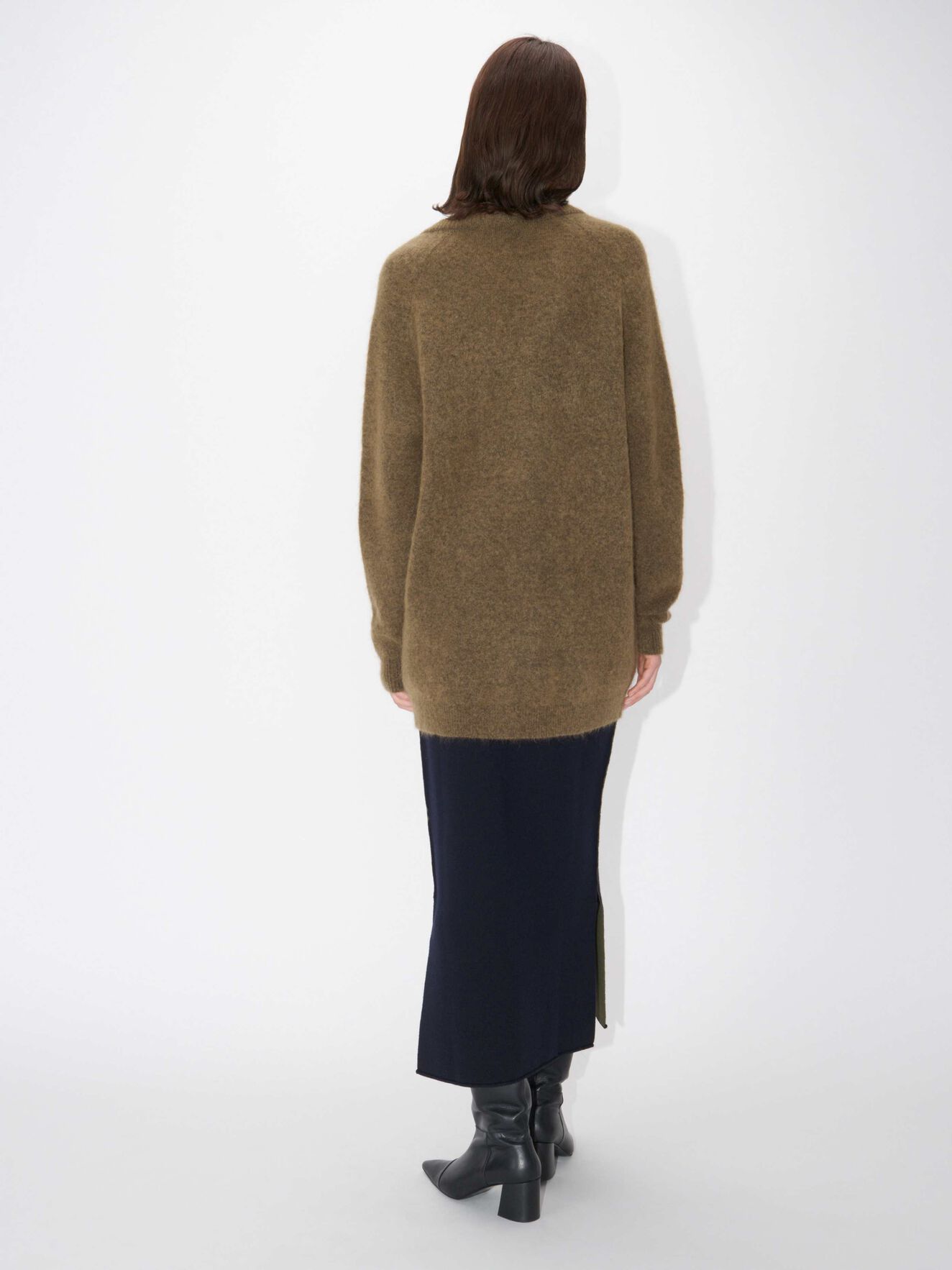 Moonflower Pullover in Nut from Tiger of Sweden Moonflower Pullover in Nut from Tiger of Sweden