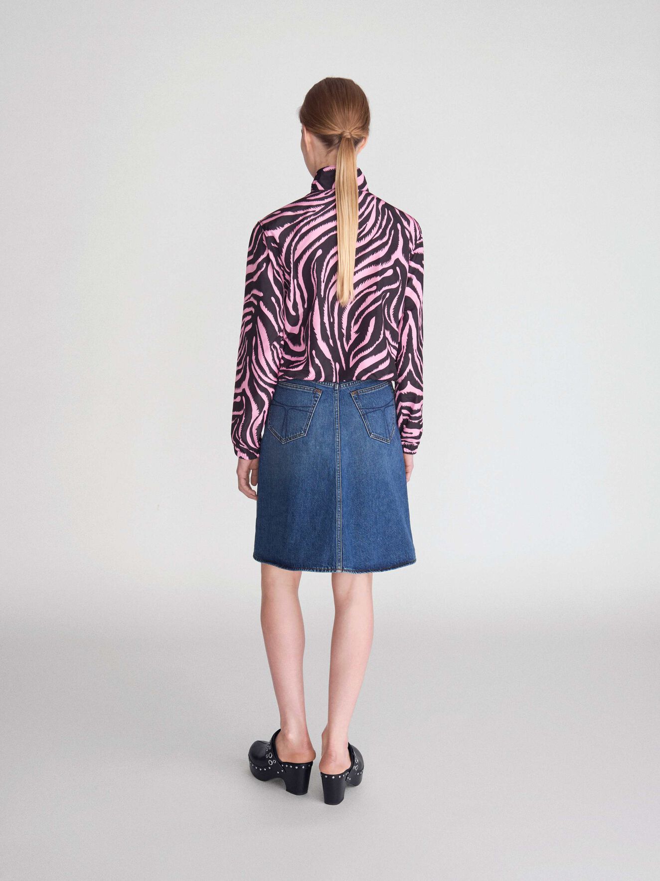 Liz Skirt in Medium Blue from Tiger of Sweden Liz Skirt in Medium Blue from Tiger of Sweden