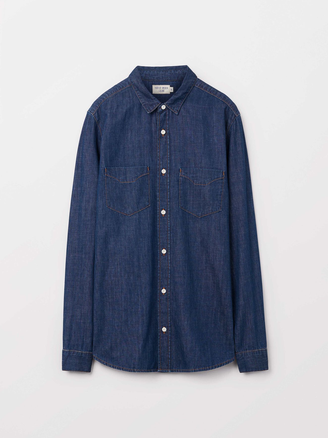 Sid Shirt in Midnight blue from Tiger of Sweden Sid Shirt in Midnight blue from Tiger of Sweden