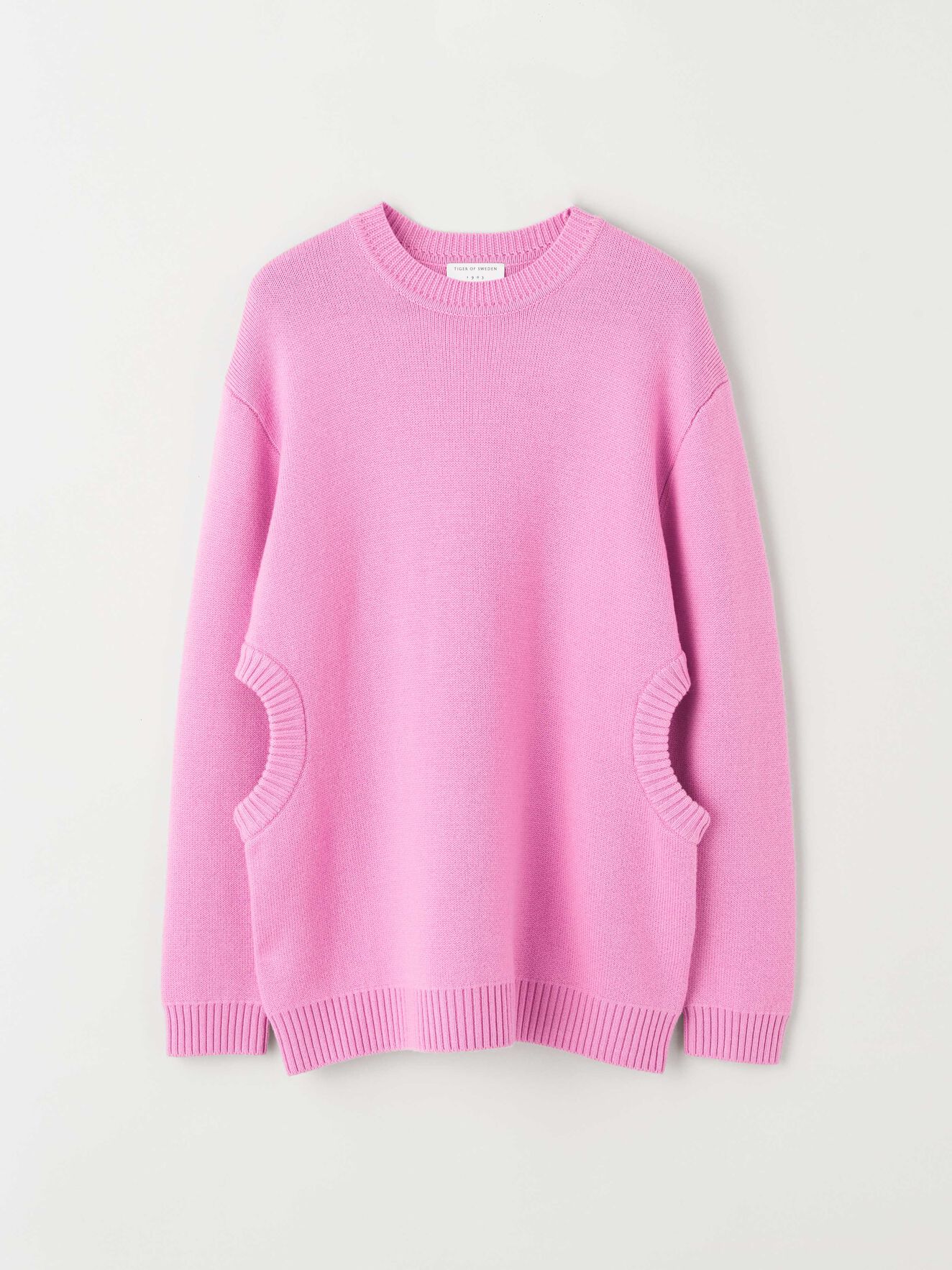 Naxos Pullover in Almond Blossom from Tiger of Sweden Naxos Pullover in Almond Blossom from Tiger of Sweden