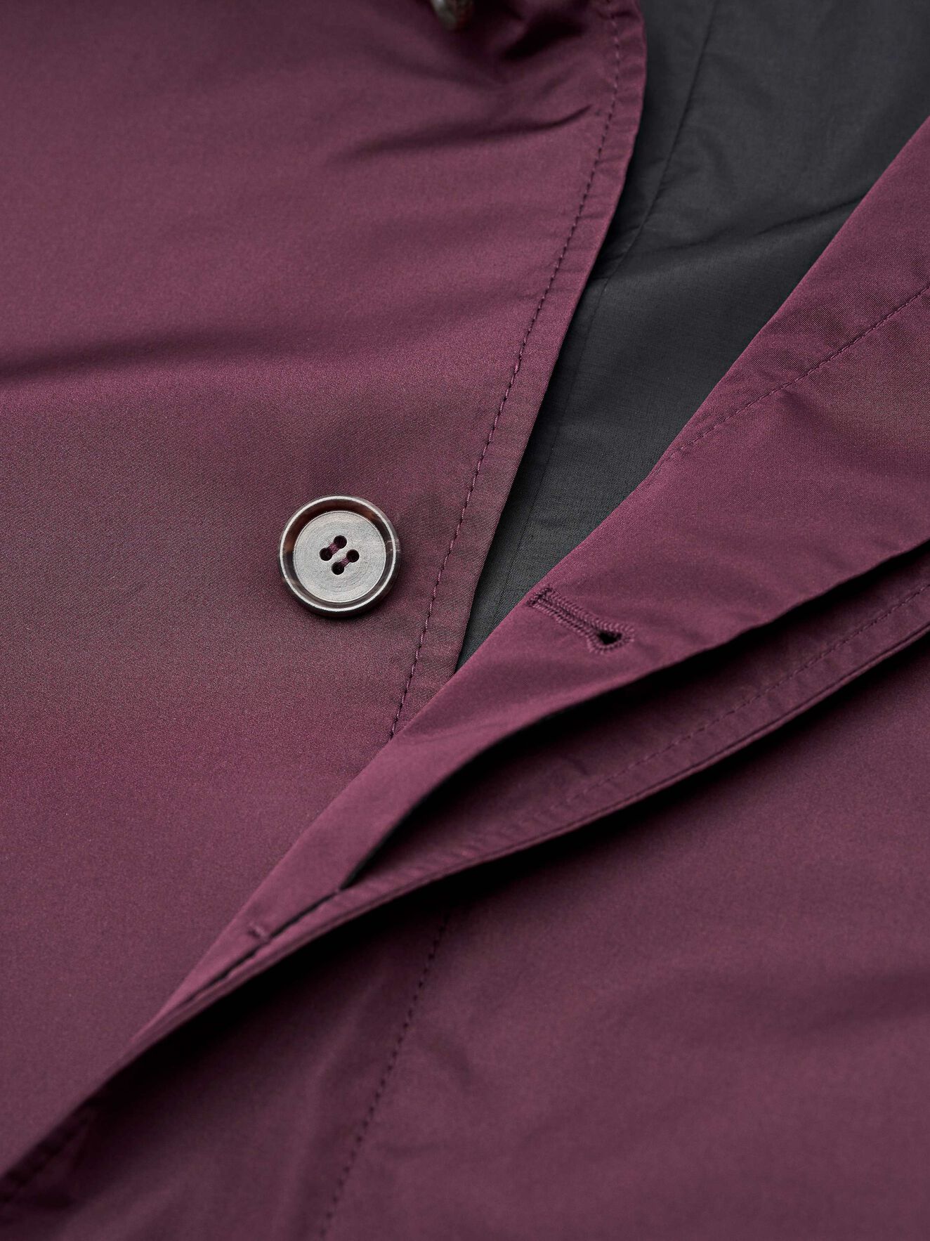 Acaule Coat in Burgundy from Tiger of Sweden Acaule Coat in Burgundy from Tiger of Sweden