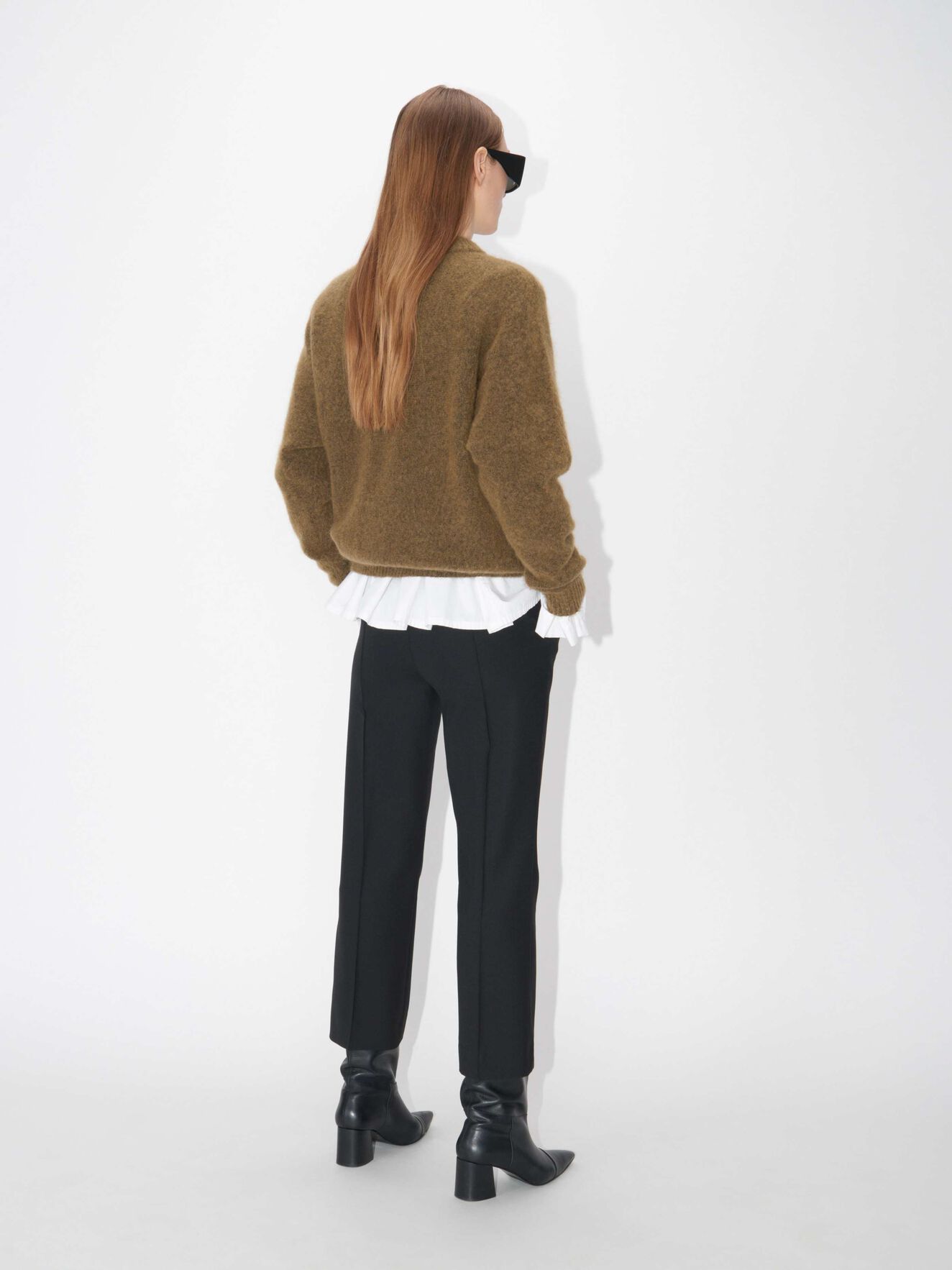 Gwynn Pullover in Nut from Tiger of Sweden Gwynn Pullover in Nut from Tiger of Sweden