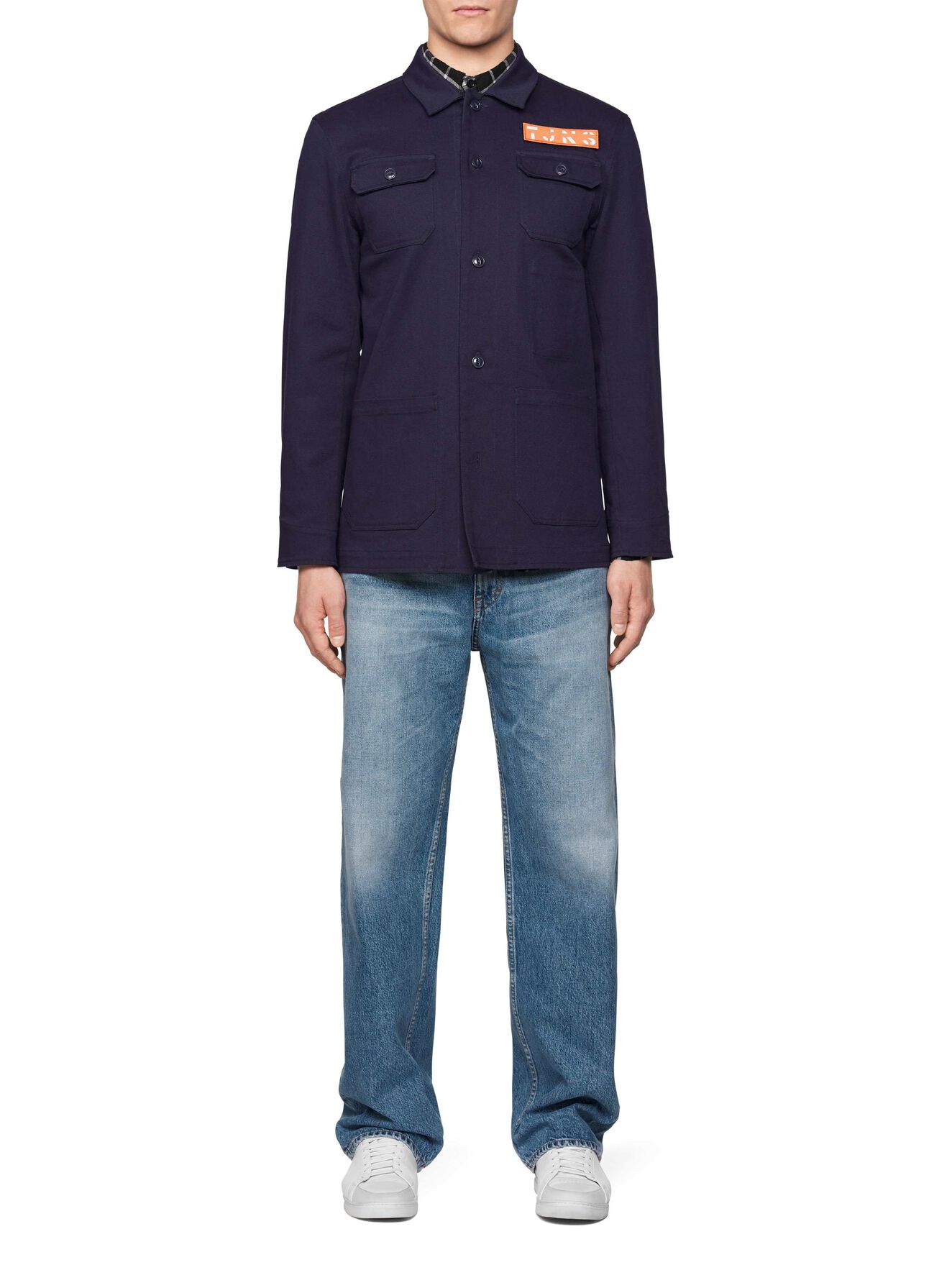 Duo Jacket in Maritime Blue from Tiger of Sweden Duo Jacket in Maritime Blue from Tiger of Sweden