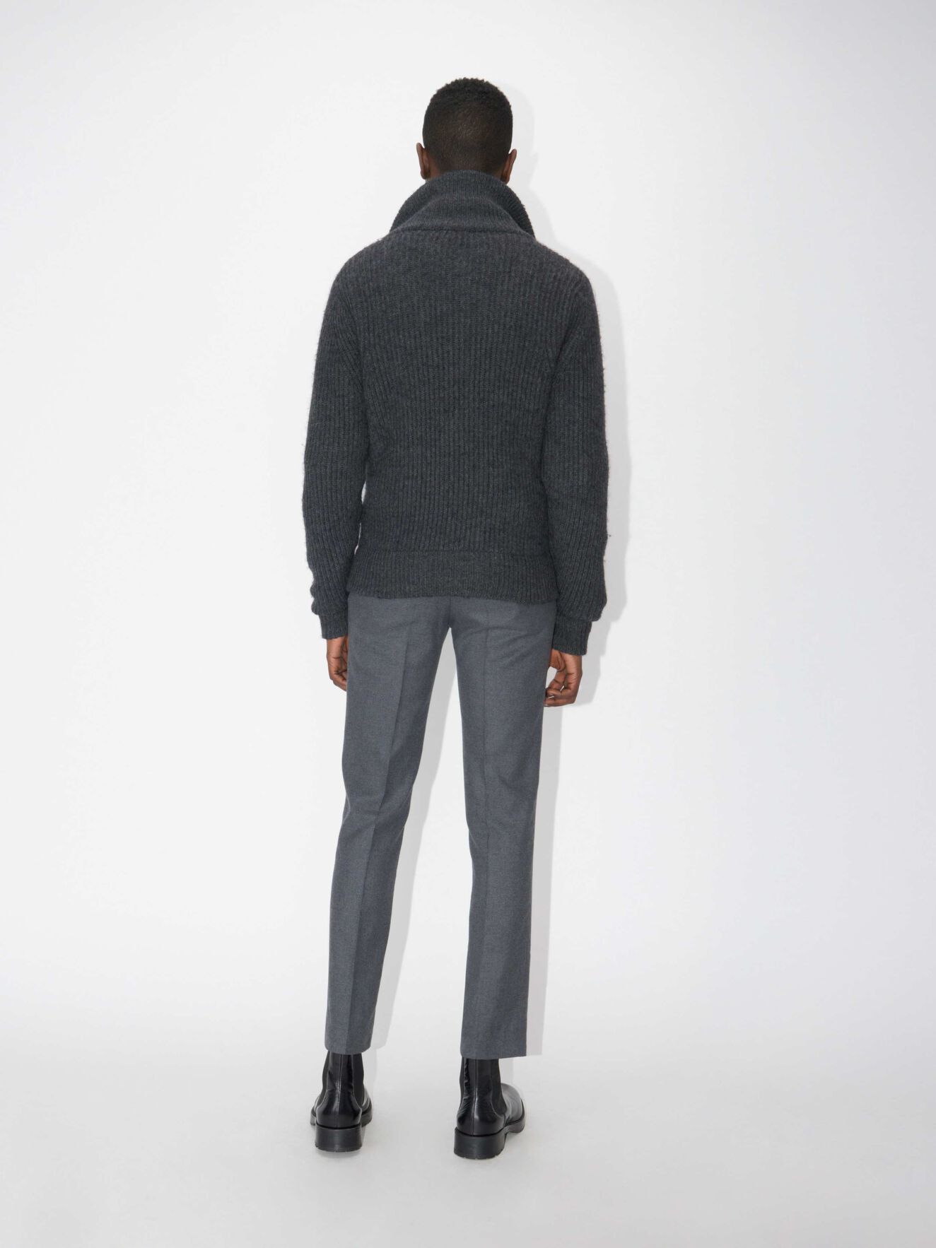 Pantalon Todd in Dark grey Mel from Tiger of Sweden Pantalon Todd in Dark grey Mel from Tiger of Sweden