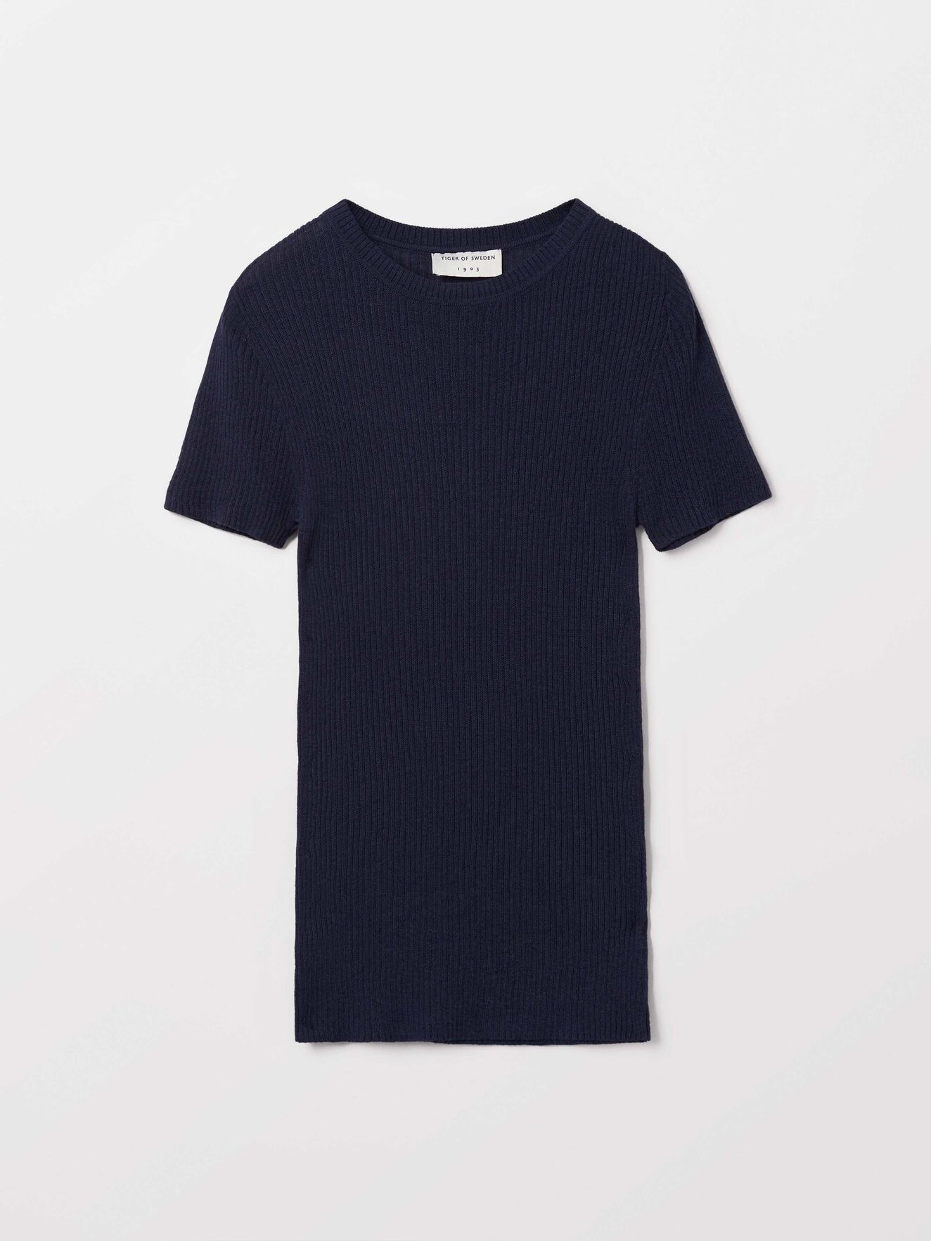 Orvi T-Shirt in Blue from Tiger of Sweden Orvi T-Shirt in Blue from Tiger of Sweden